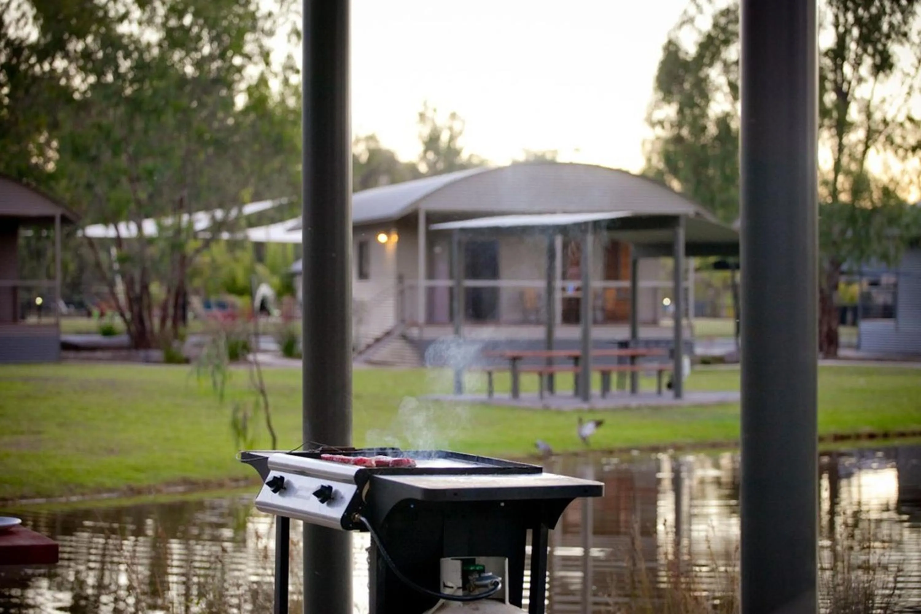BBQ facilities in Tasman Holiday Parks - Moama on the Murray