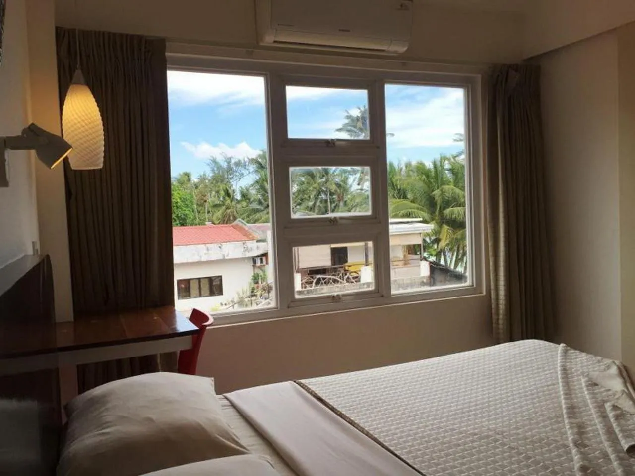 View (from property/room), Bed in Signature Boracay South Beach