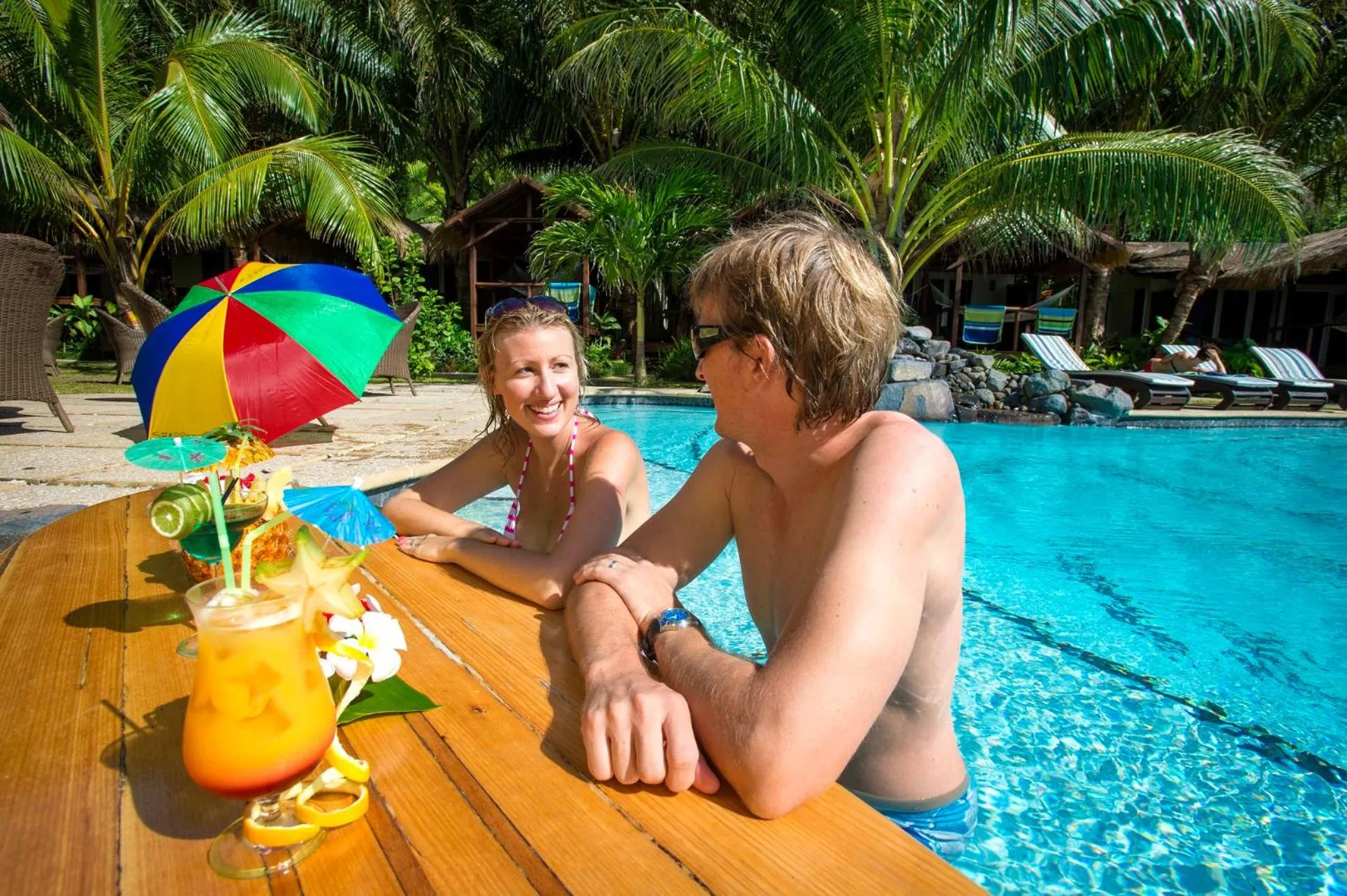 People in Seabreeze Resort Samoa – Exclusively for Adults