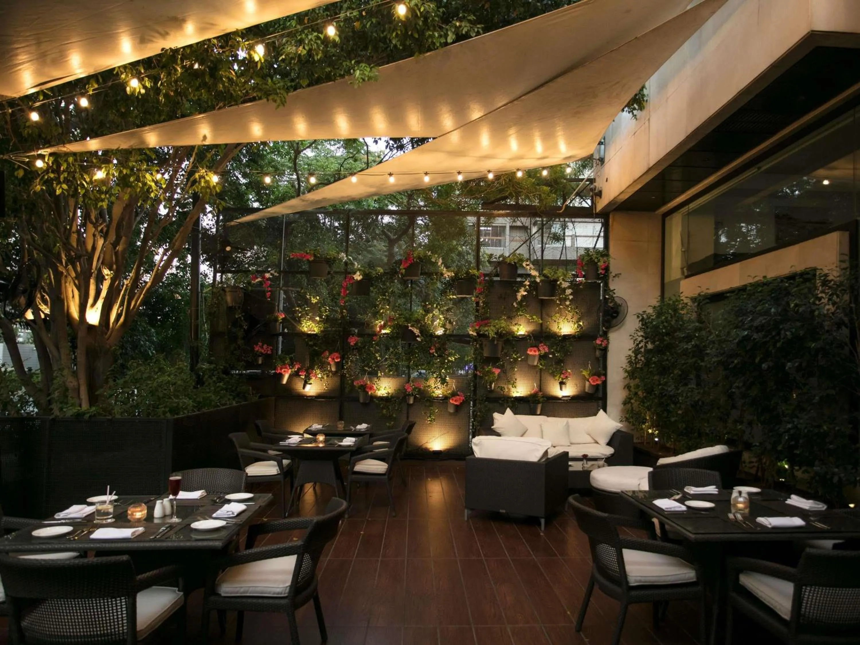 Patio in Sofitel Beirut Le Gabriel