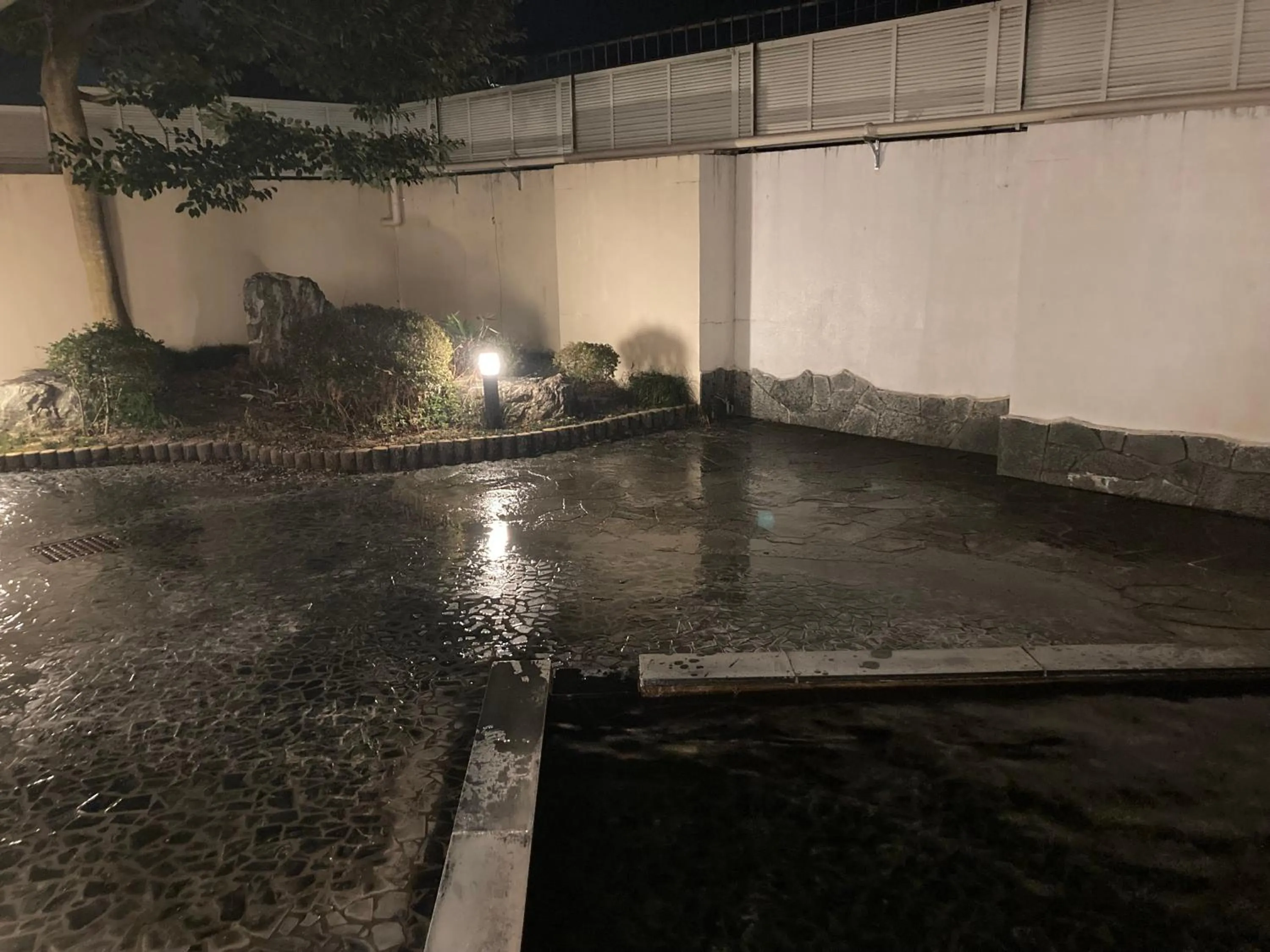 Open Air Bath in Hotel Kimiyoshi