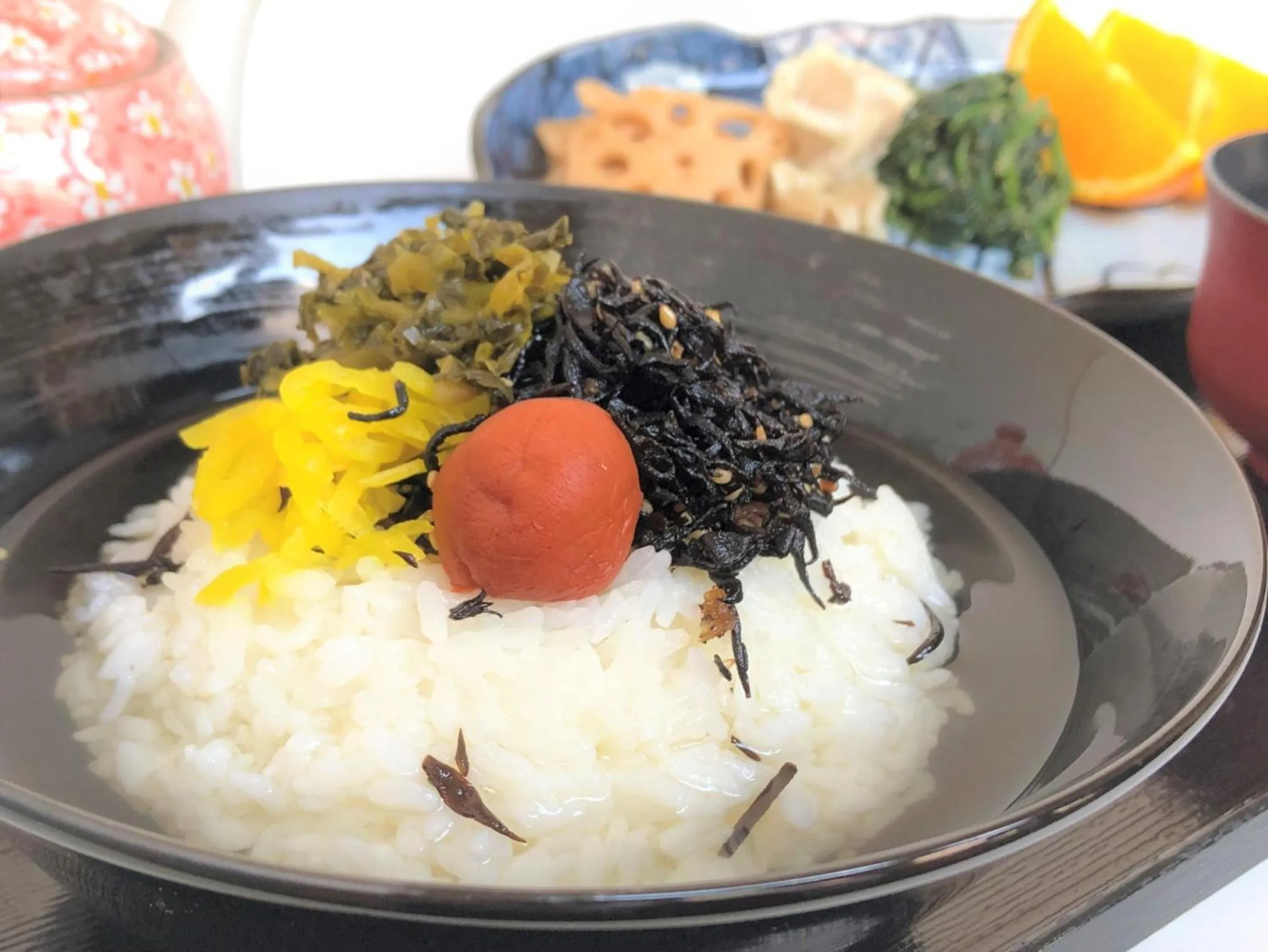 Food close-up in Hotel 1-2-3 Kokura