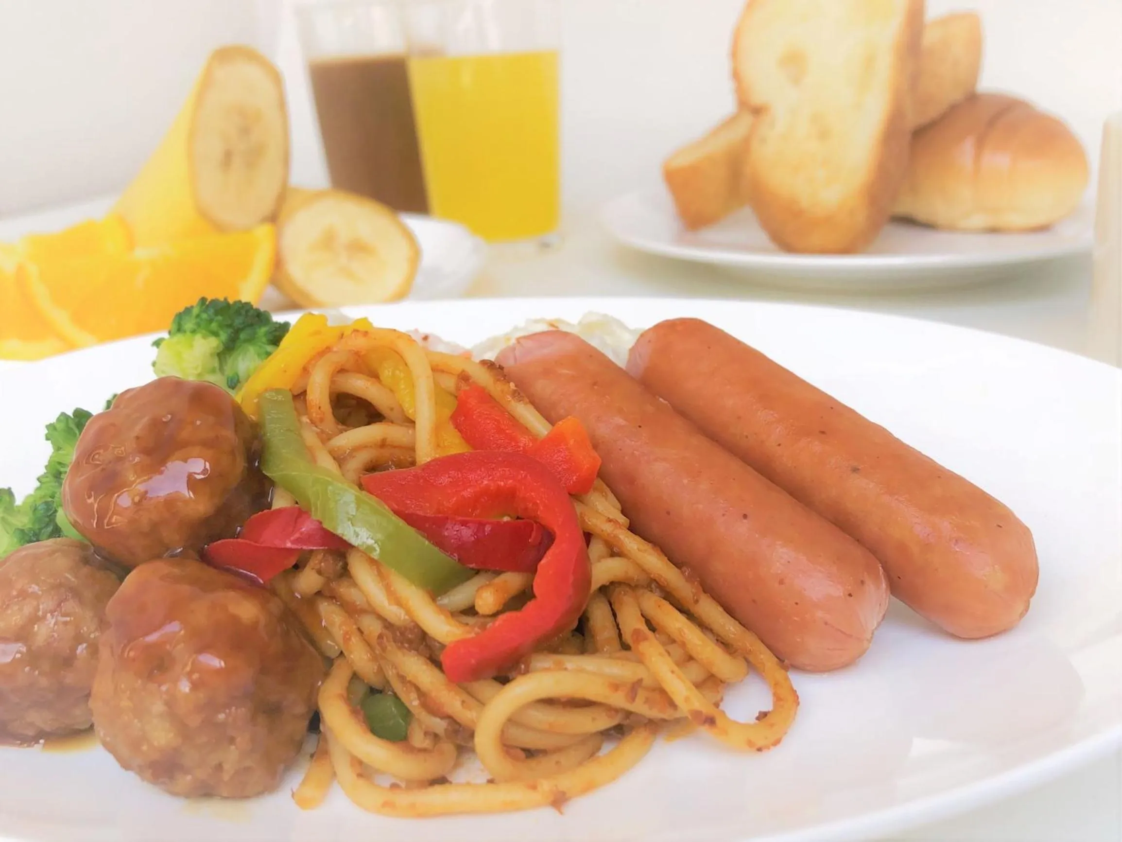 Food close-up in Hotel 1-2-3 Kokura