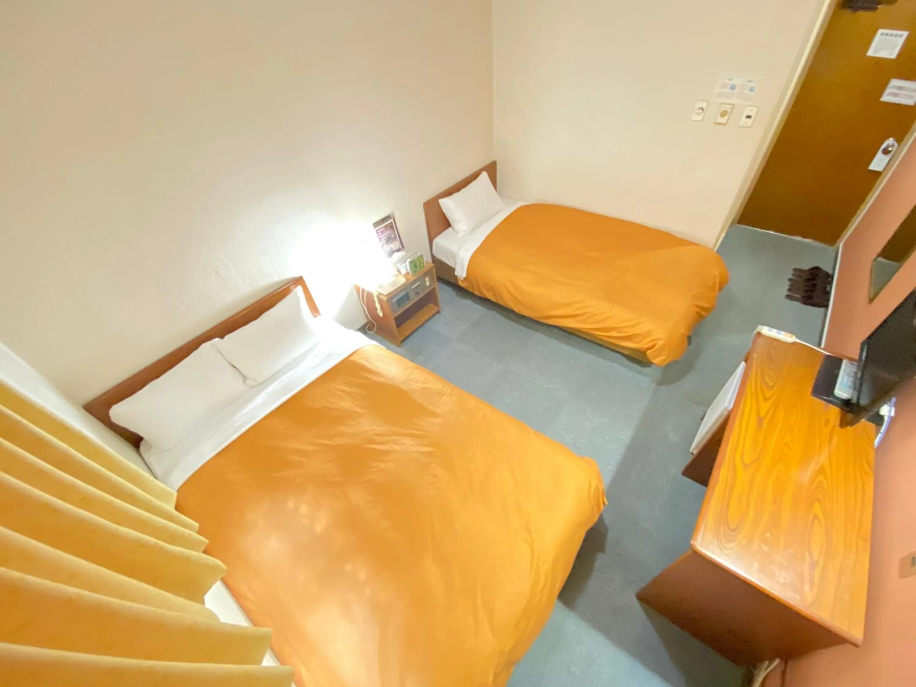 Bed in Hotel 1-2-3 Kokura