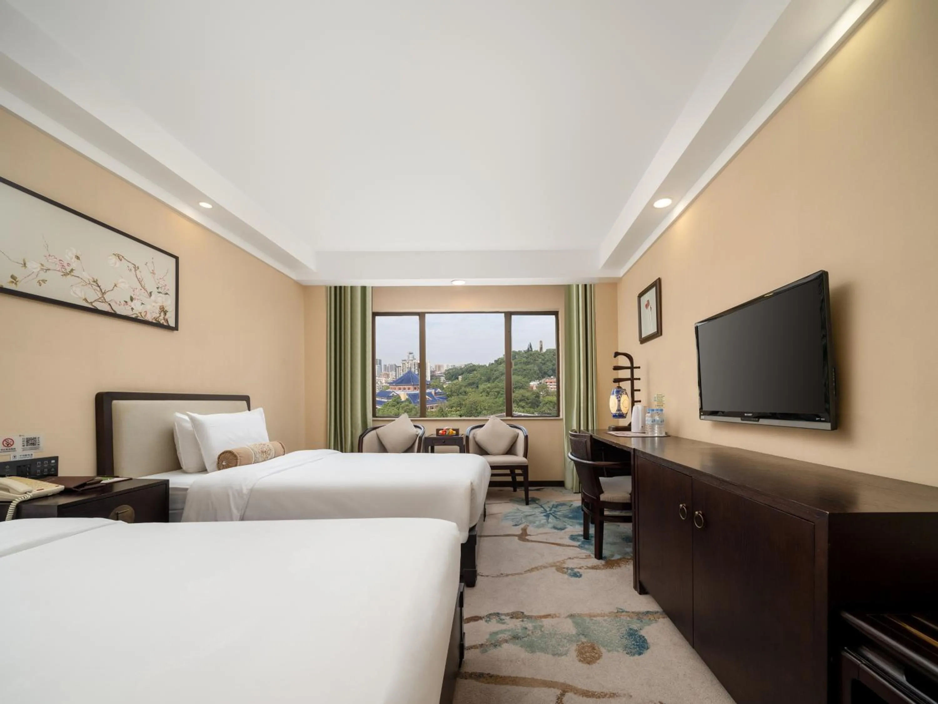 Bed in Guangdong Hotel