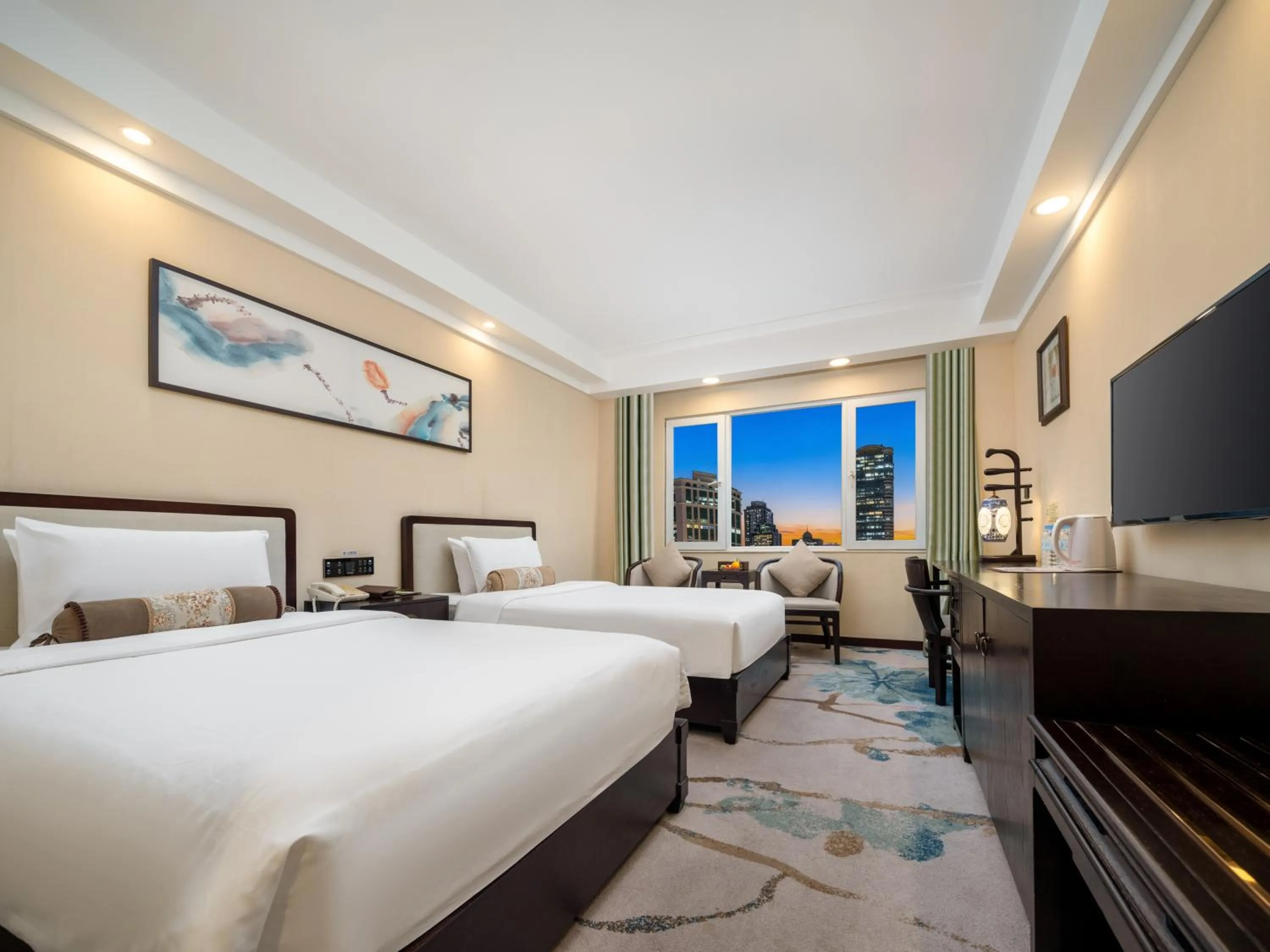 Bed in Guangdong Hotel