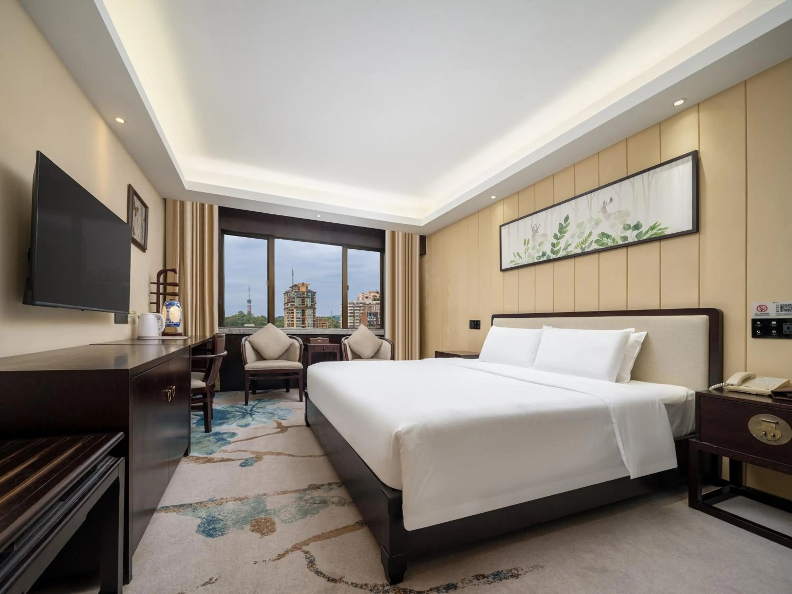 Bed in Guangdong Hotel