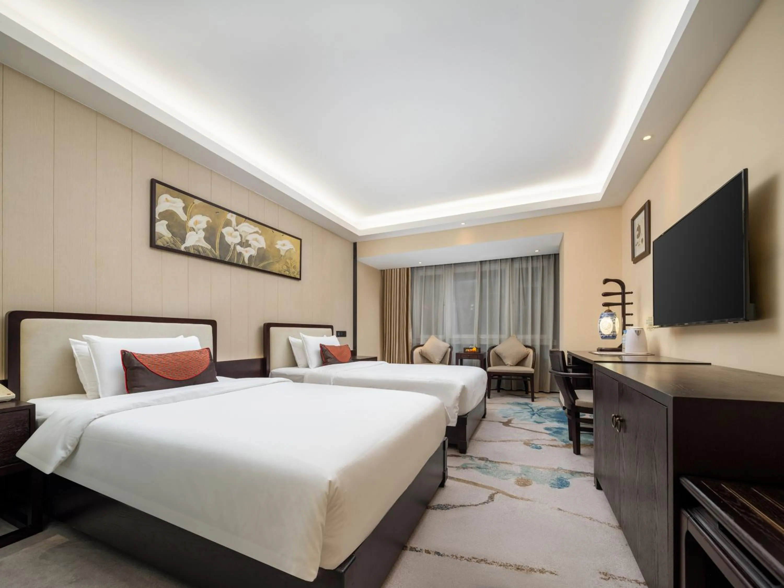 Bed in Guangdong Hotel