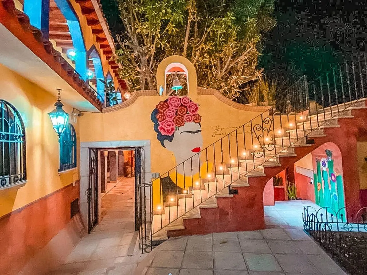 Patio in Hotel Boutique Santo Cuervo