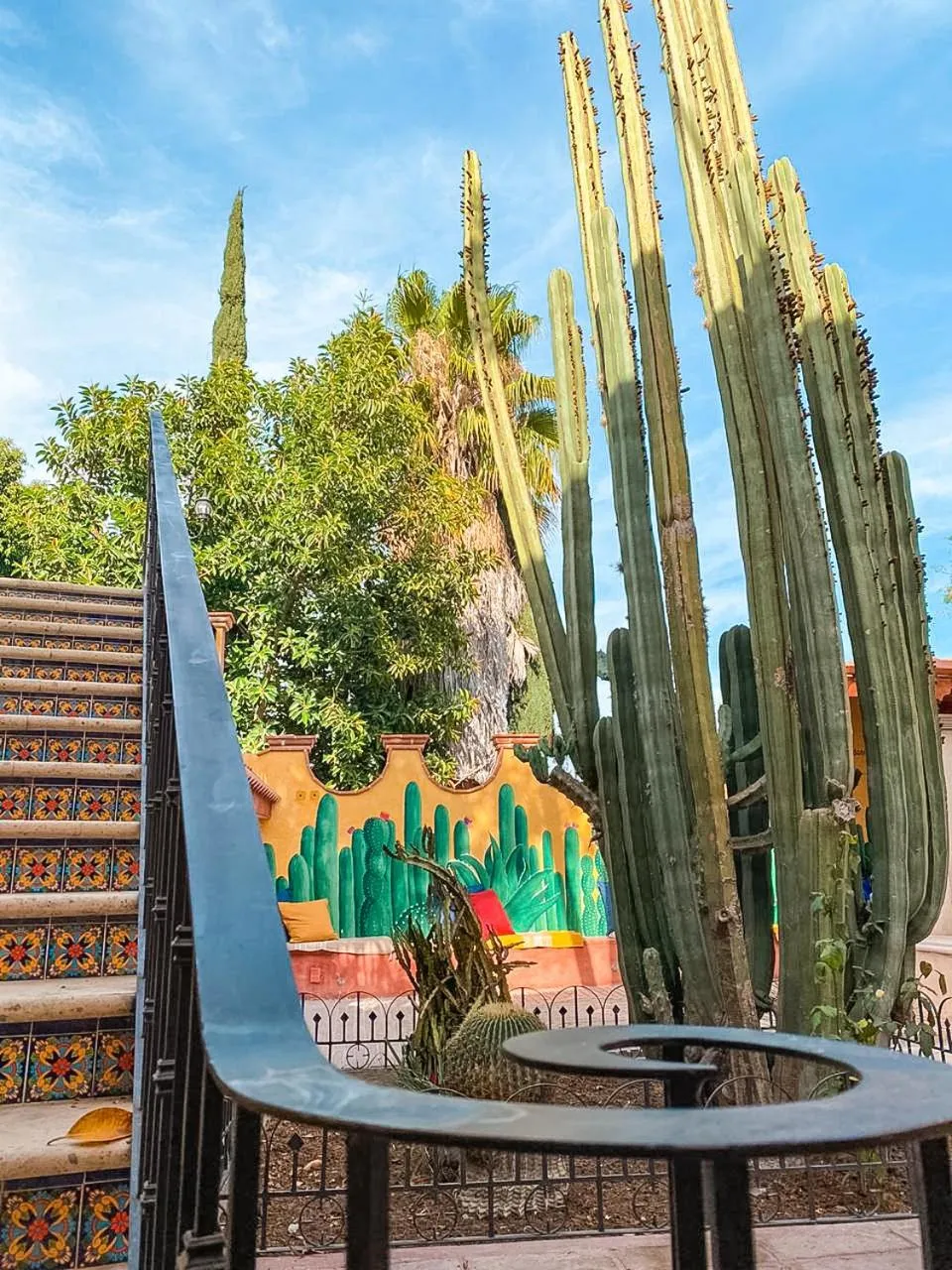 Patio in Hotel Boutique Santo Cuervo
