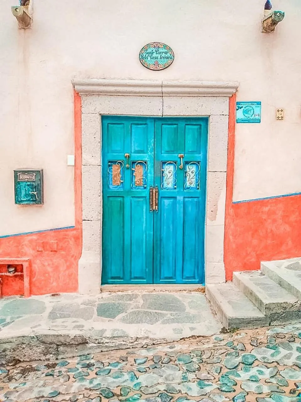 Facade/entrance in Hotel Boutique Santo Cuervo