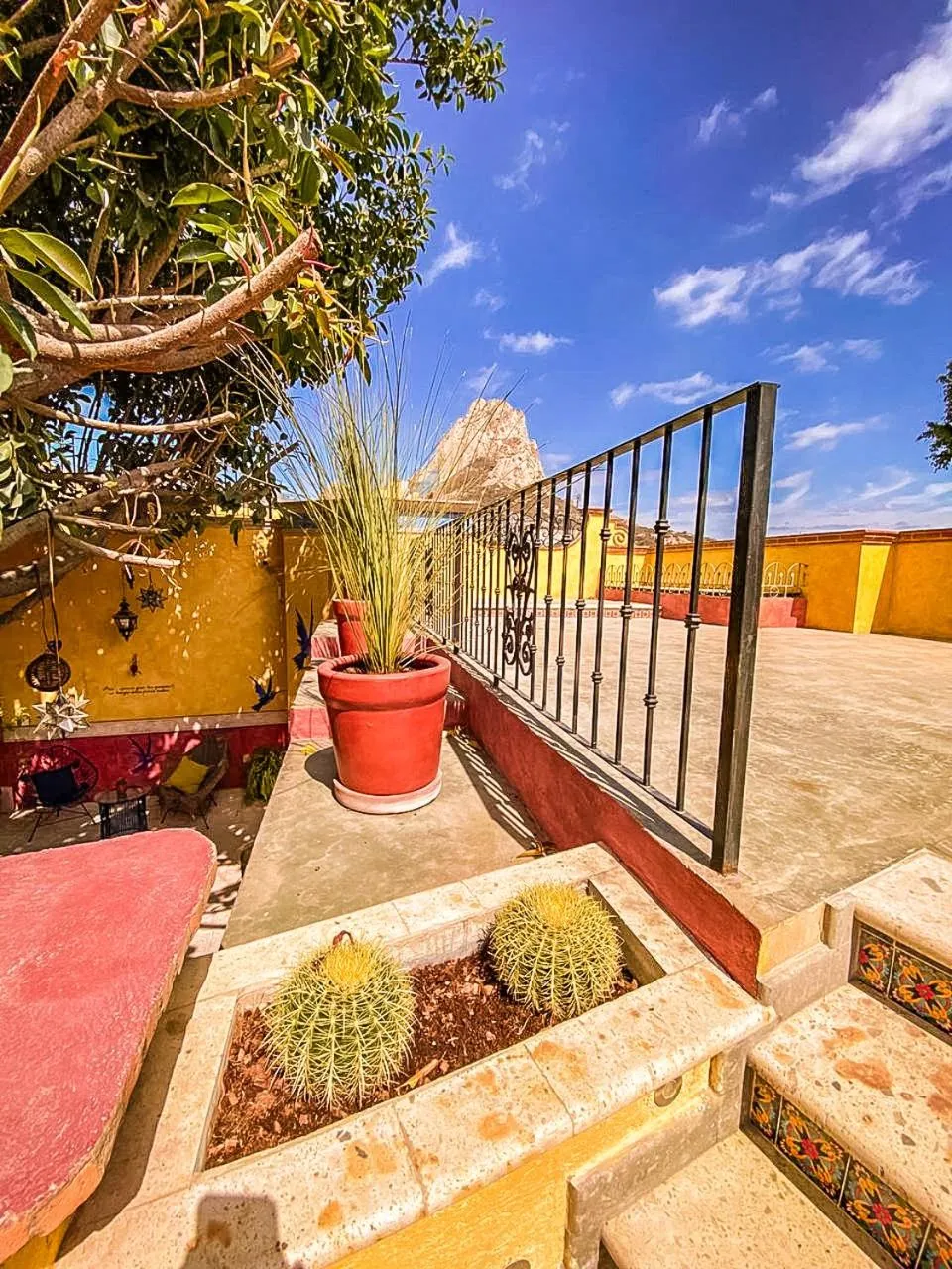 Balcony/Terrace in Hotel Boutique Santo Cuervo