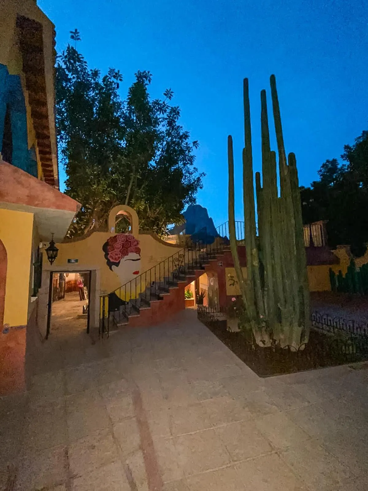 Patio in Hotel Boutique Santo Cuervo