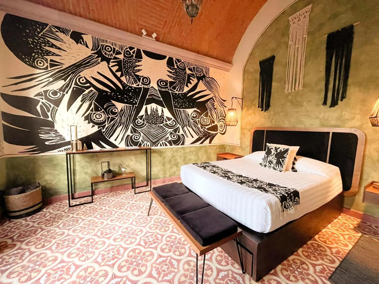 Bed in Hotel Boutique Santo Cuervo