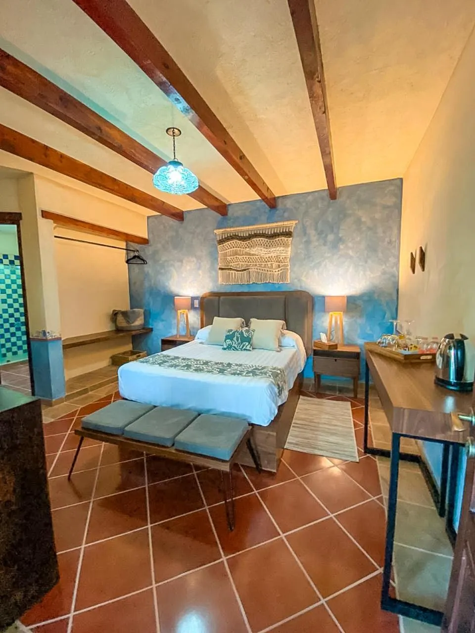 Bed in Hotel Boutique Santo Cuervo