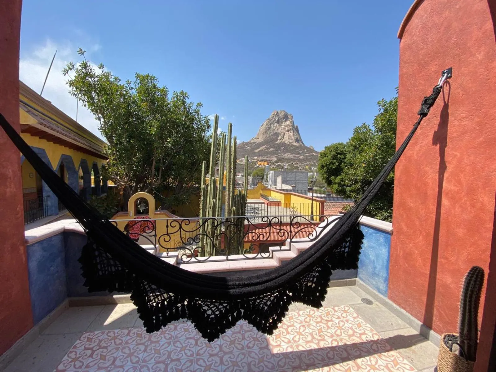 Balcony/Terrace in Hotel Boutique Santo Cuervo