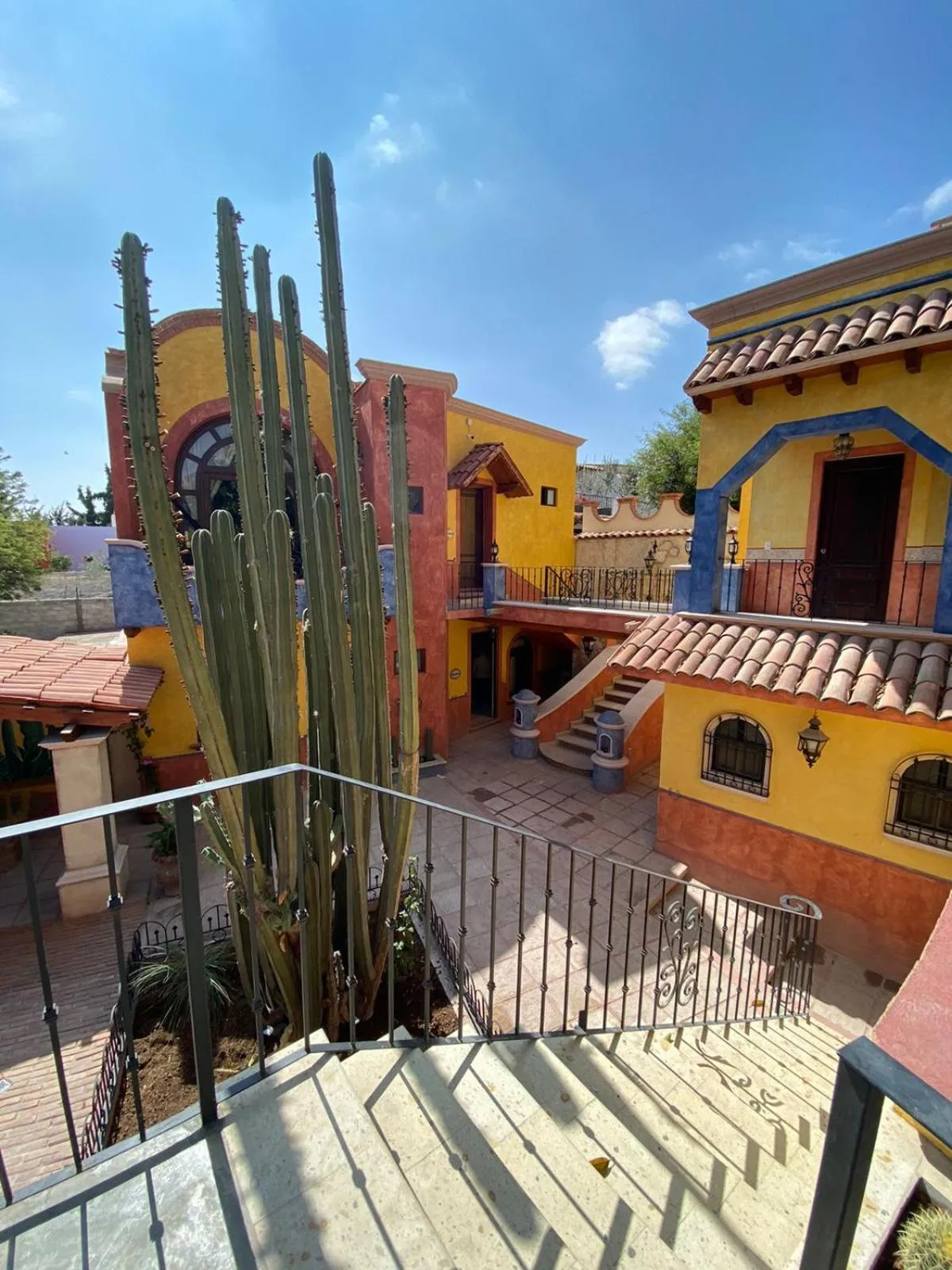 Balcony/Terrace in Hotel Boutique Santo Cuervo
