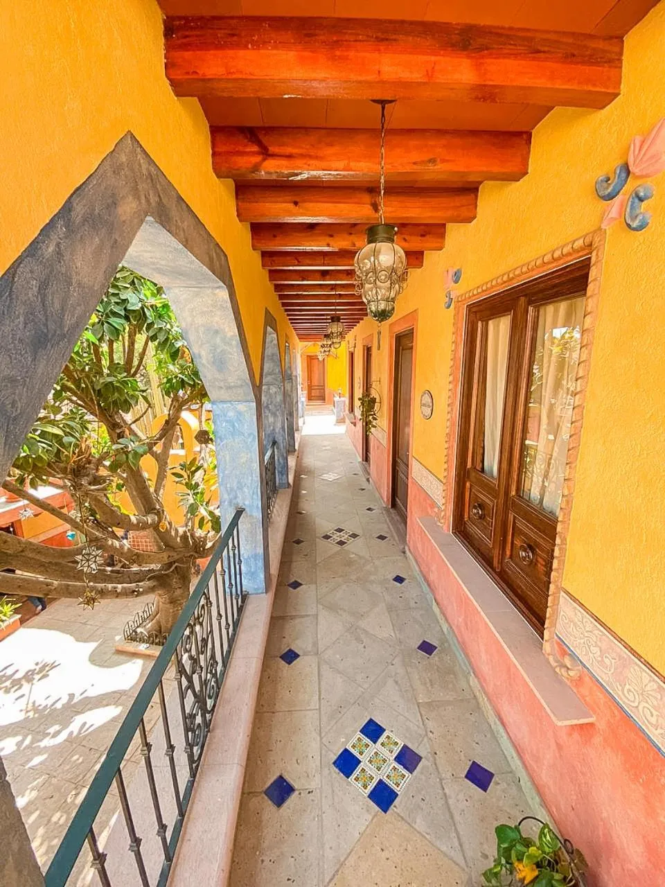 Balcony/Terrace in Hotel Boutique Santo Cuervo