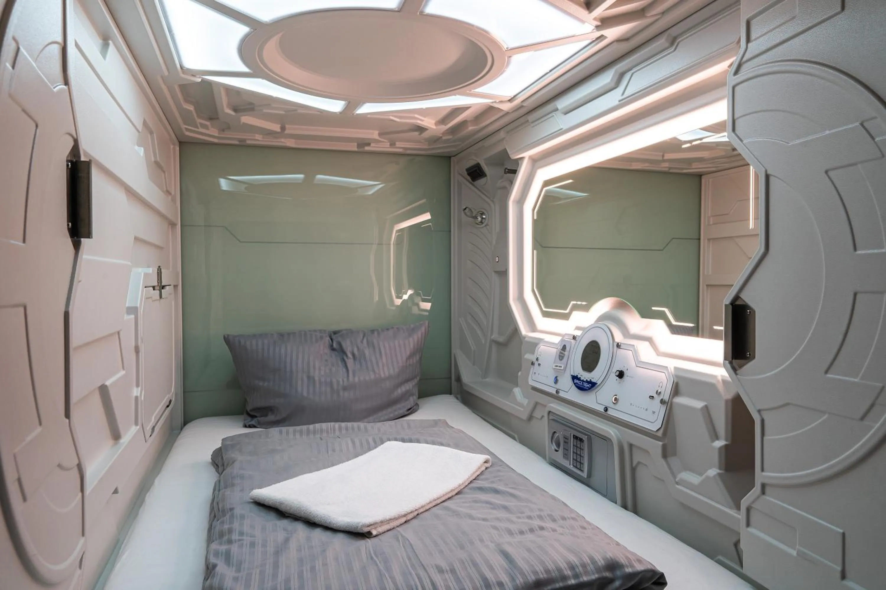 Bed in Space Night Capsule Hostel