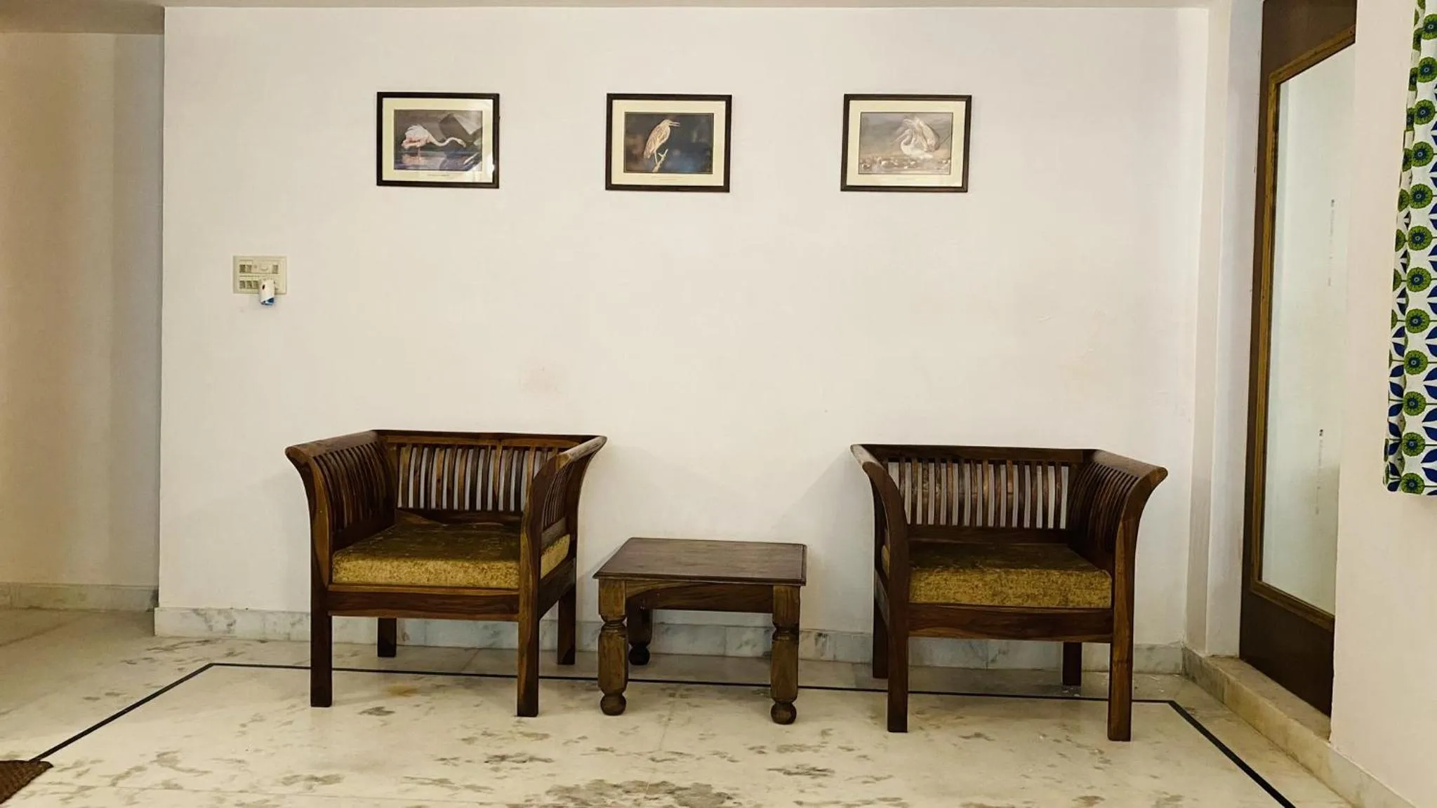 Seating area in Kotra Haveli A Boutique Hotel by Lake Pichola