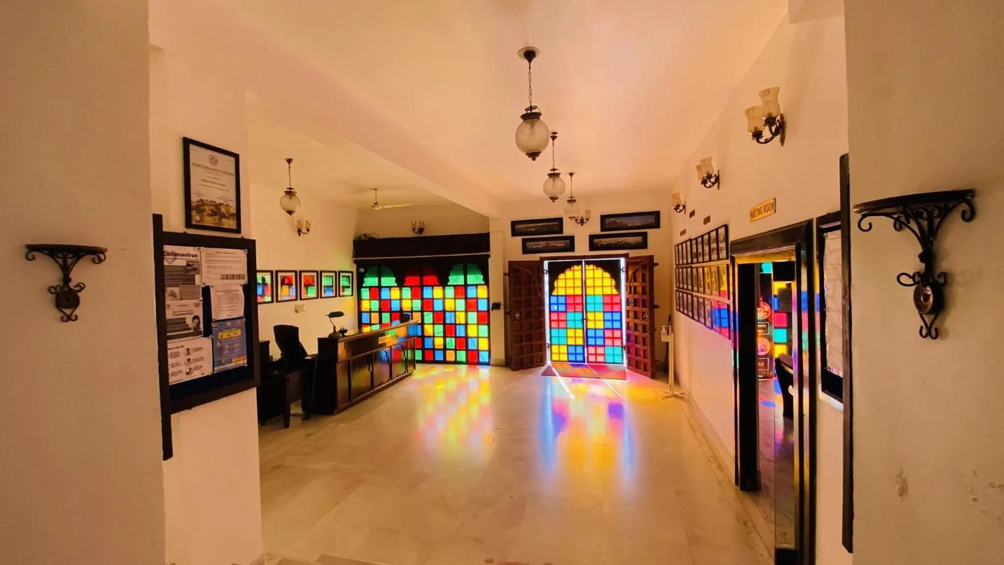 Lobby or reception in Kotra Haveli A Boutique Hotel by Lake Pichola