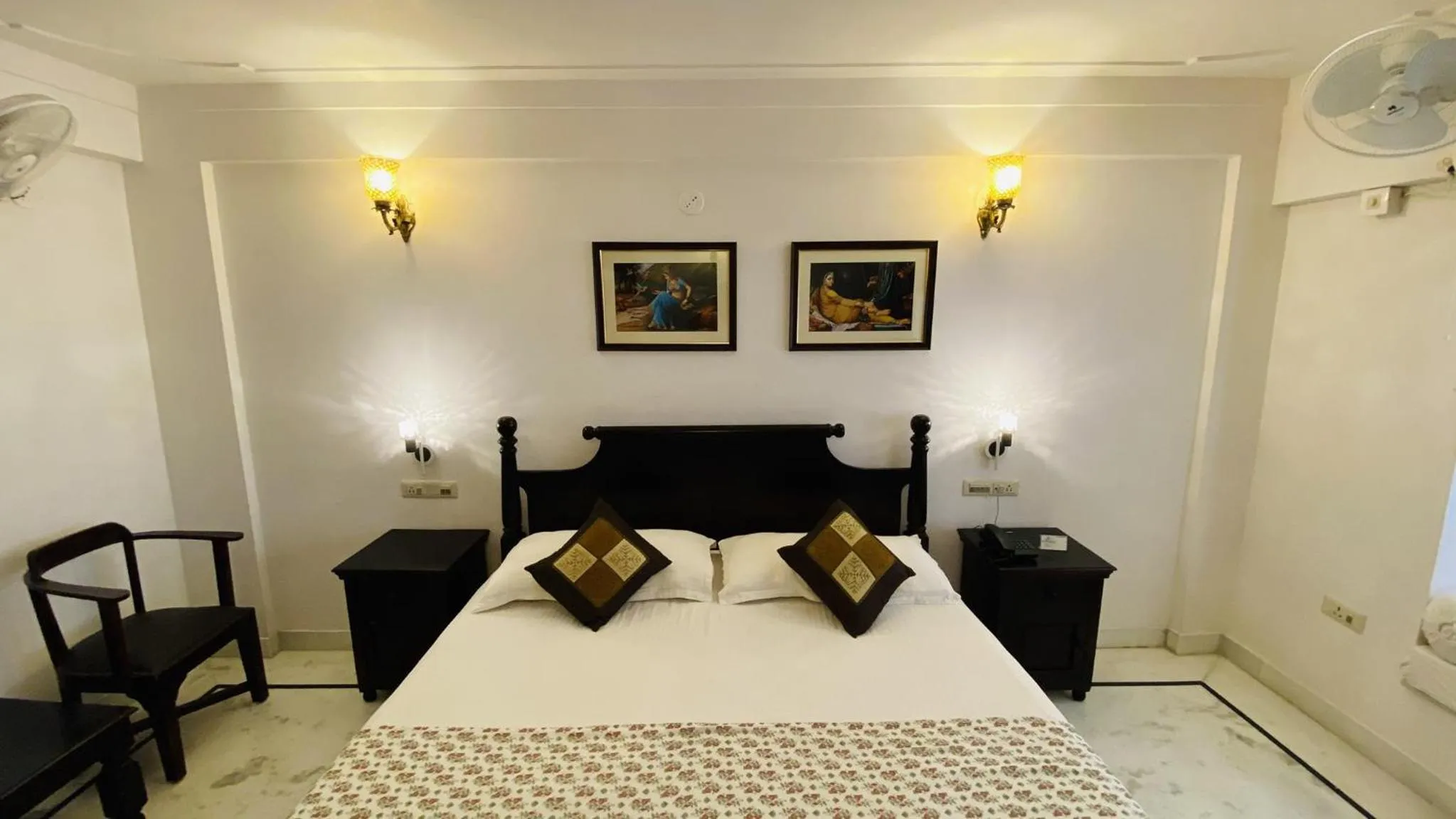 Bedroom, Bed in Kotra Haveli A Boutique Hotel by Lake Pichola