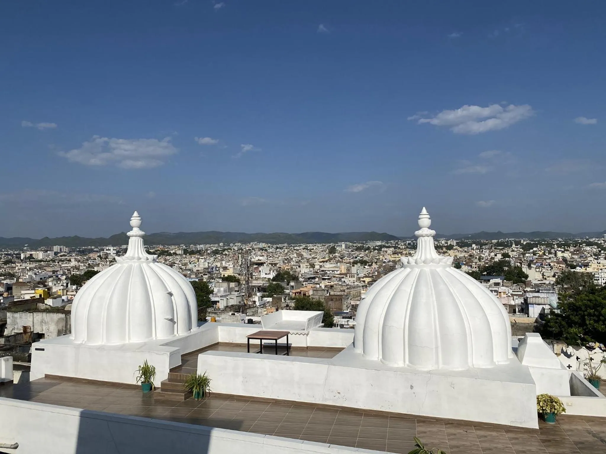 Bird's eye view in Kotra Haveli A Boutique Hotel by Lake Pichola