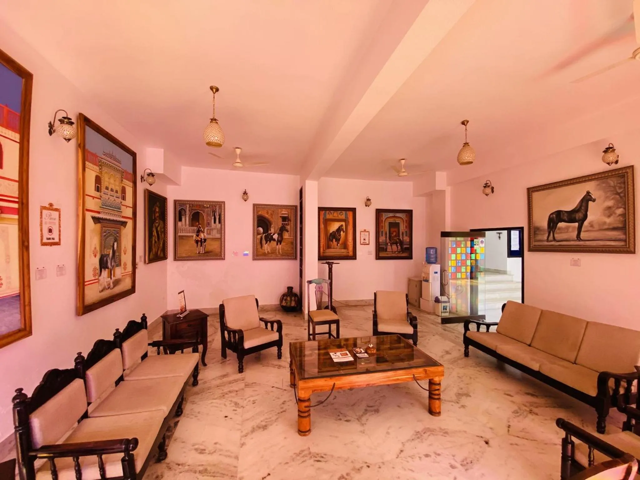Lobby or reception in Kotra Haveli A Boutique Hotel by Lake Pichola