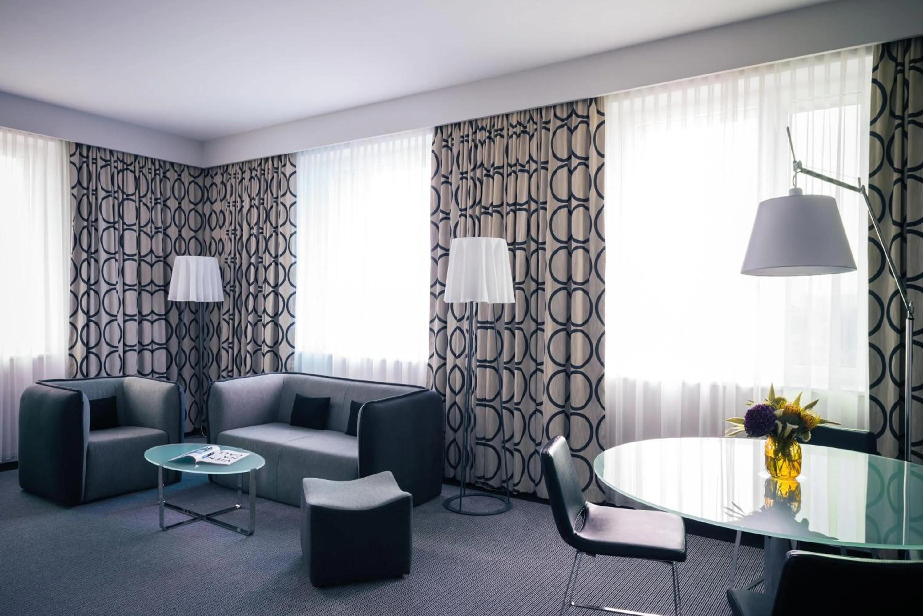 Living room in Vienna House by Wyndham Andel's Berlin