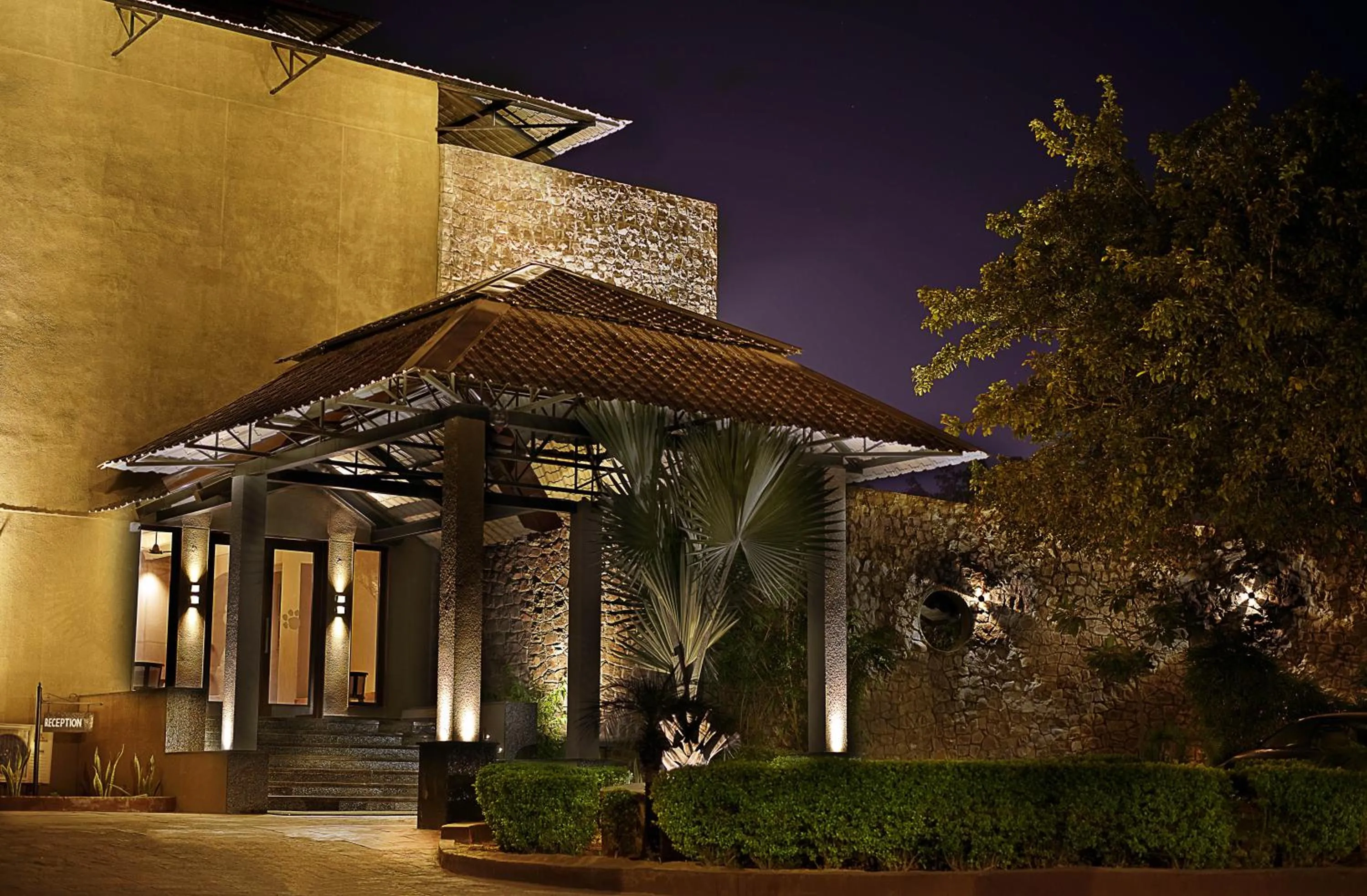 Facade/entrance in The Pugmark, A Wildlife Resort