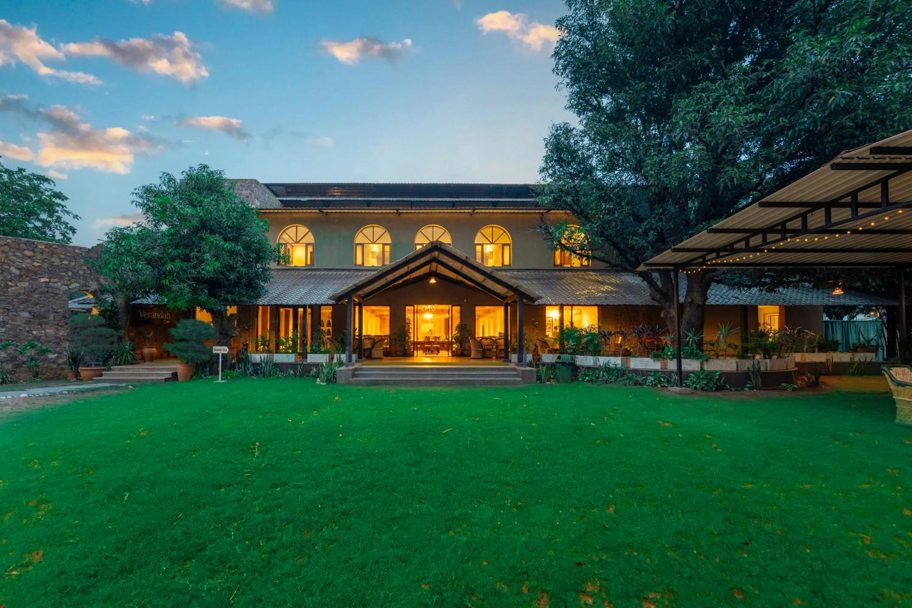 Facade/entrance in The Pugmark, A Wildlife Resort