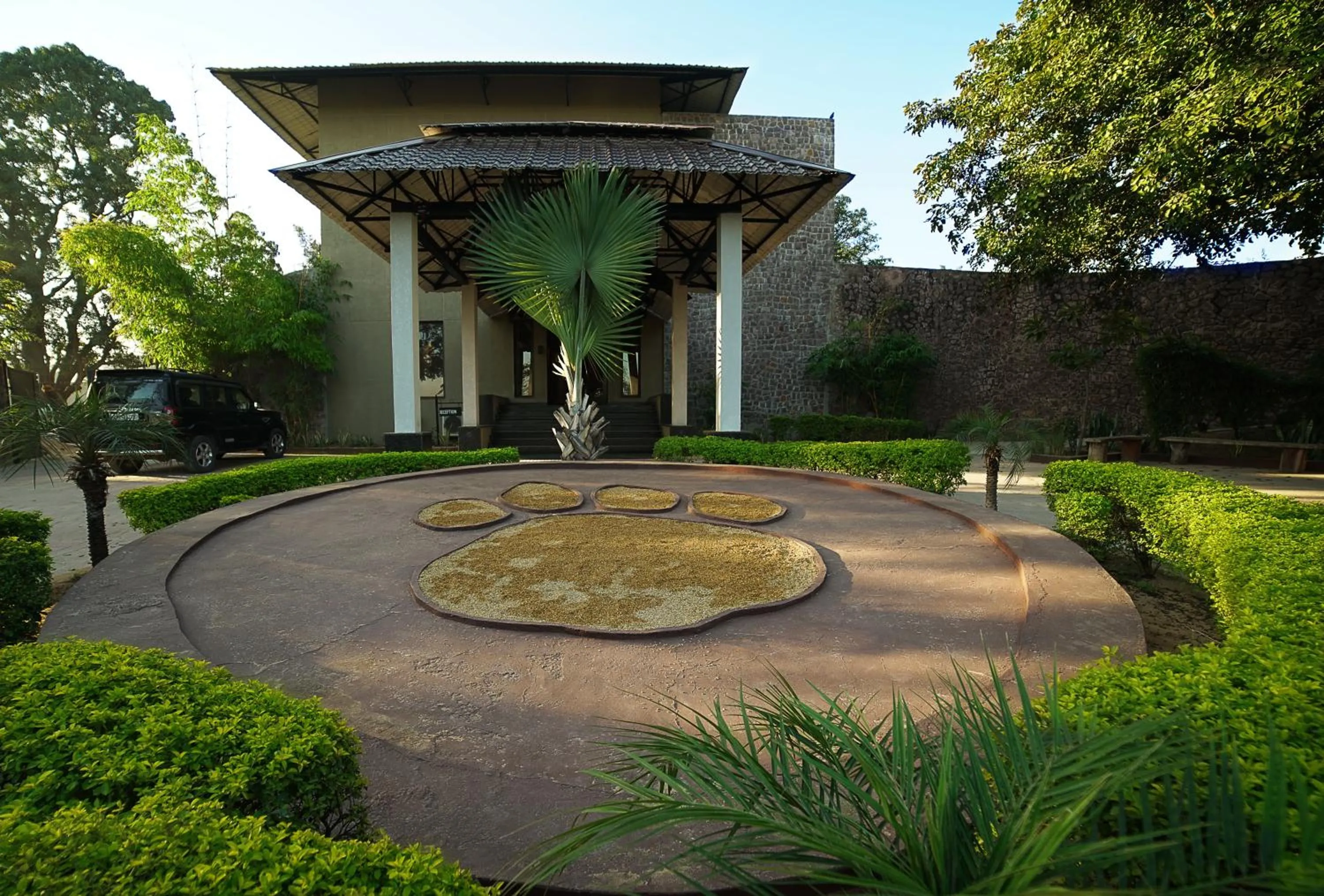 Facade/entrance in The Pugmark, A Wildlife Resort