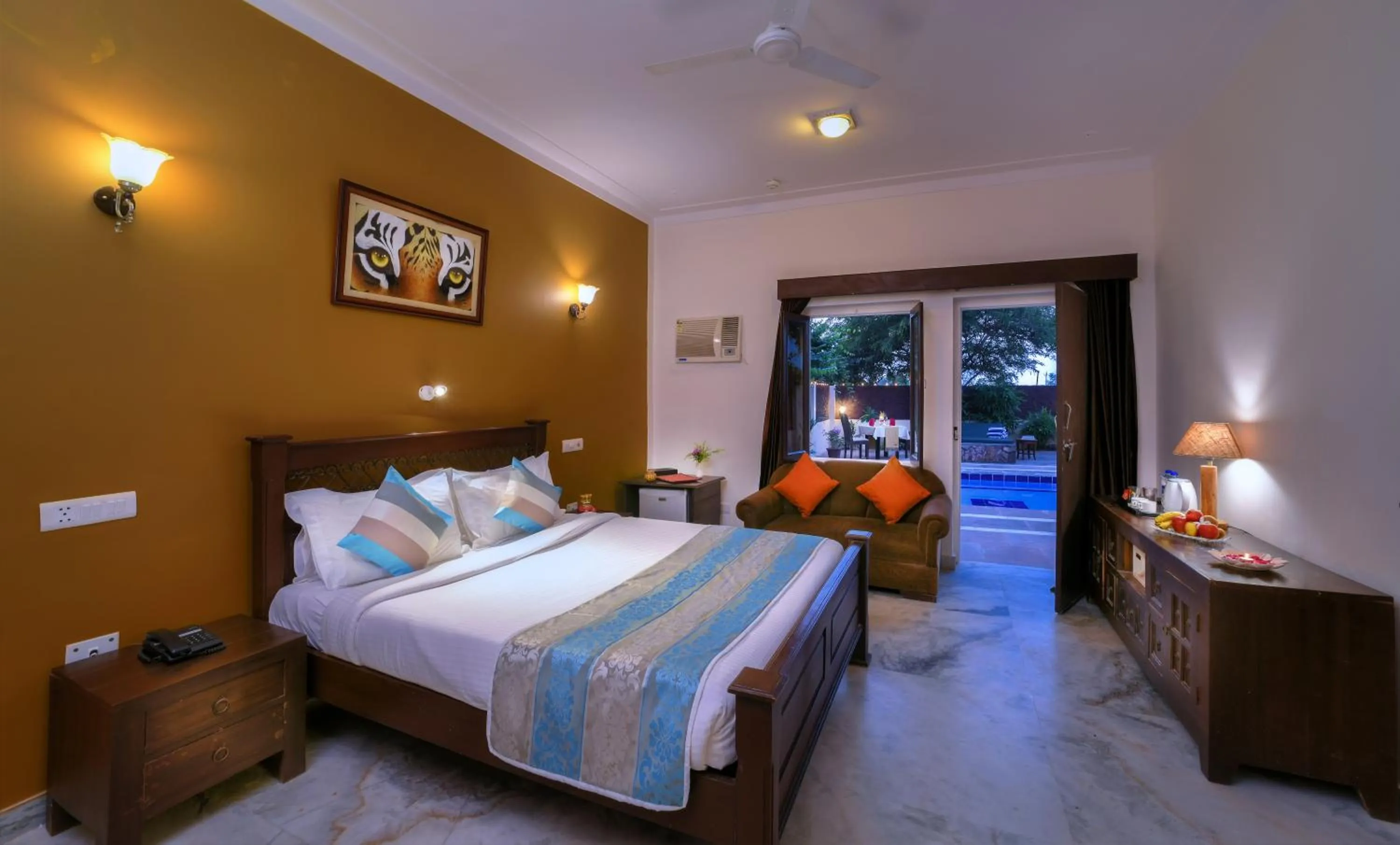 TV and multimedia, Bed in The Pugmark, A Wildlife Resort