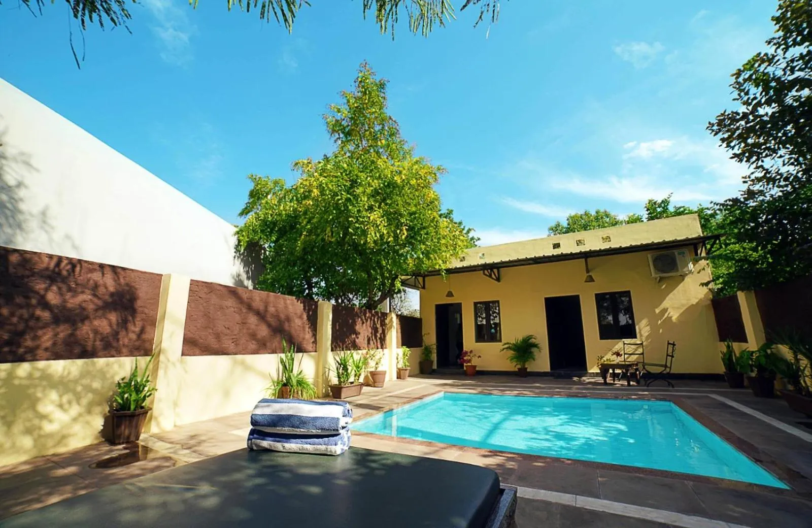 Swimming pool in The Pugmark, A Wildlife Resort
