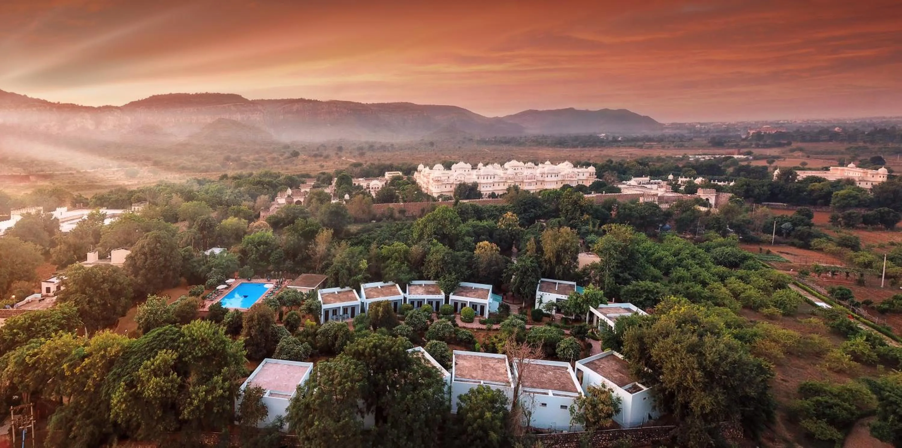 Natural landscape in The Pugmark, A Wildlife Resort