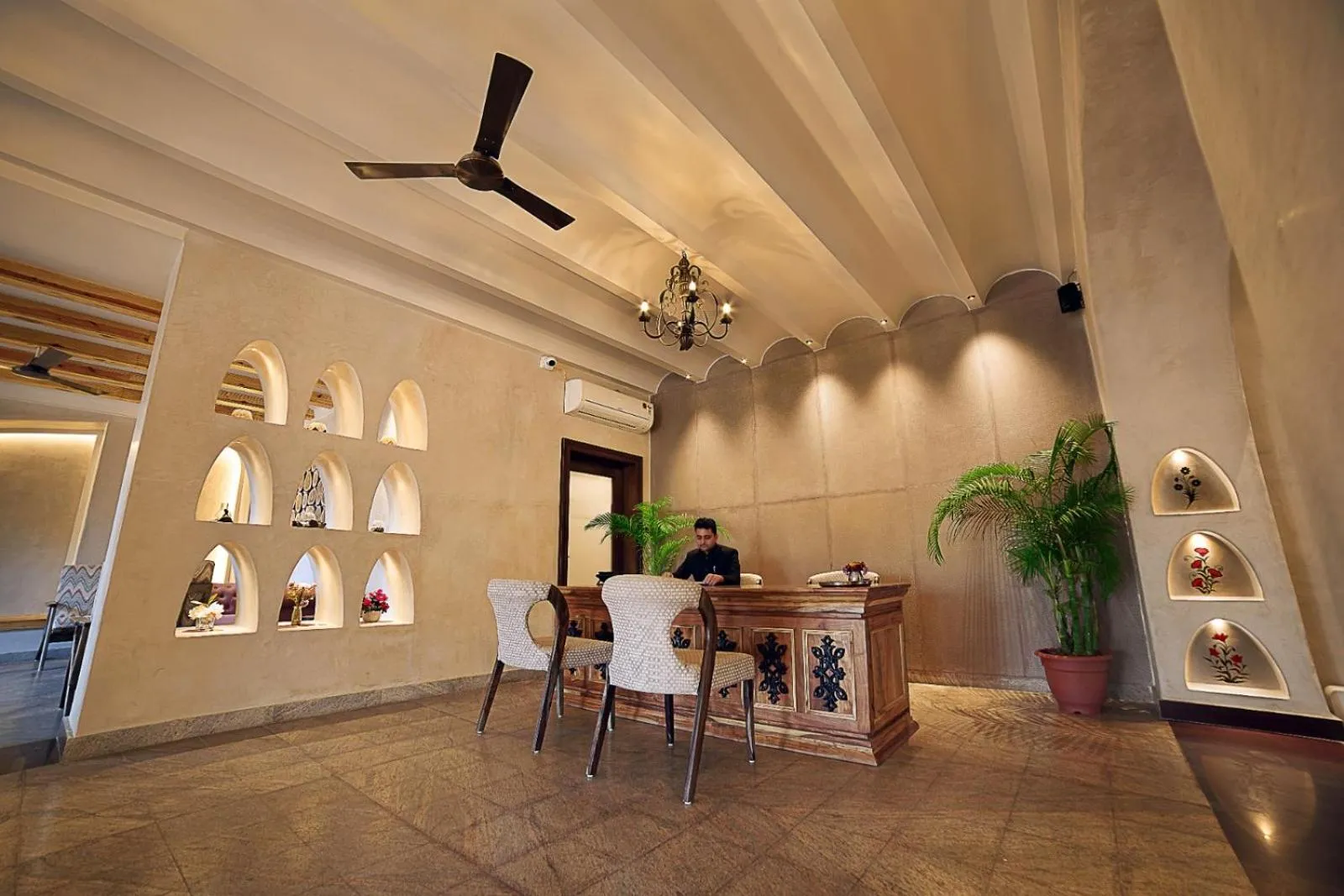 Lobby or reception in The Pugmark, A Wildlife Resort