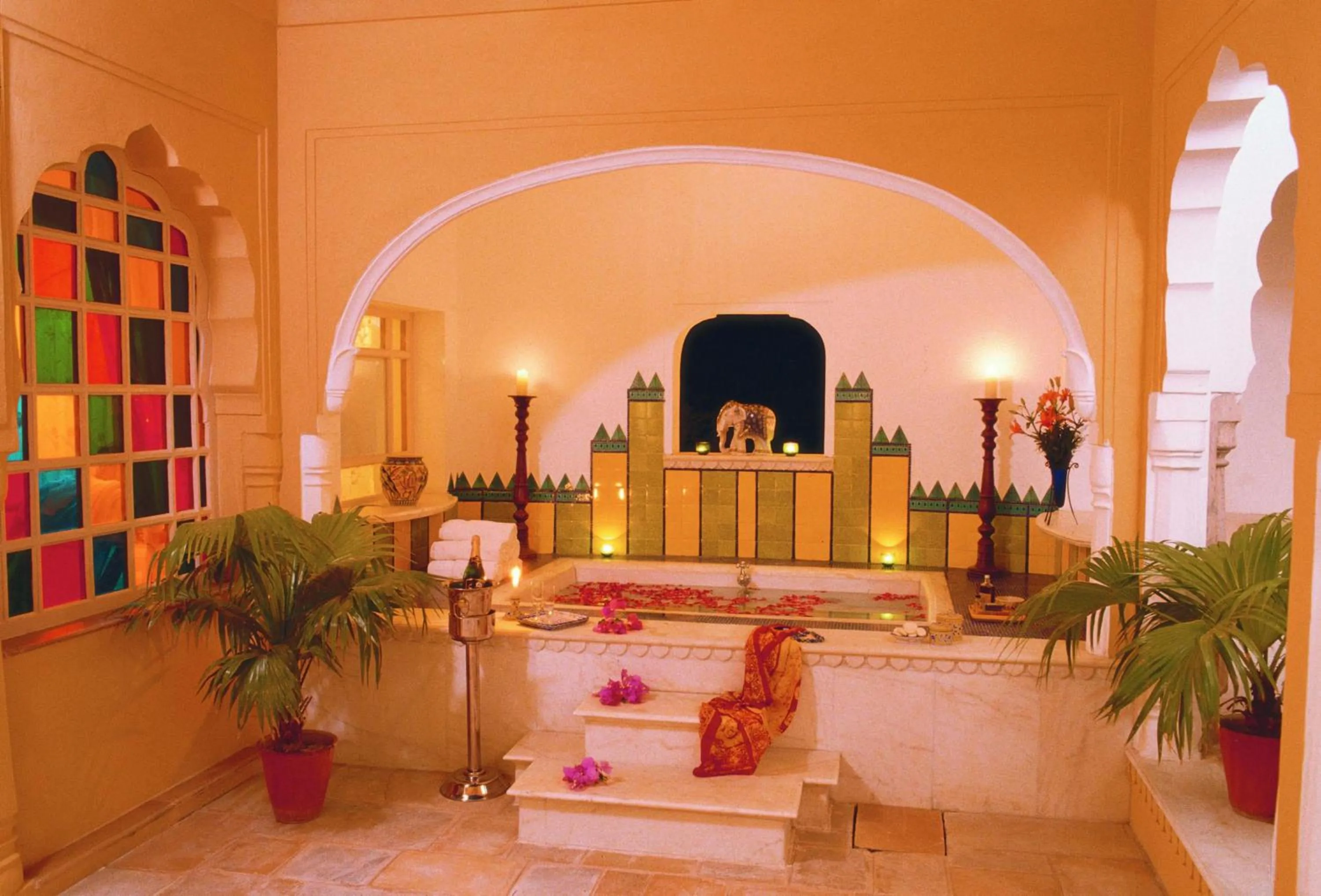 Spa and wellness centre/facilities in Samode Palace