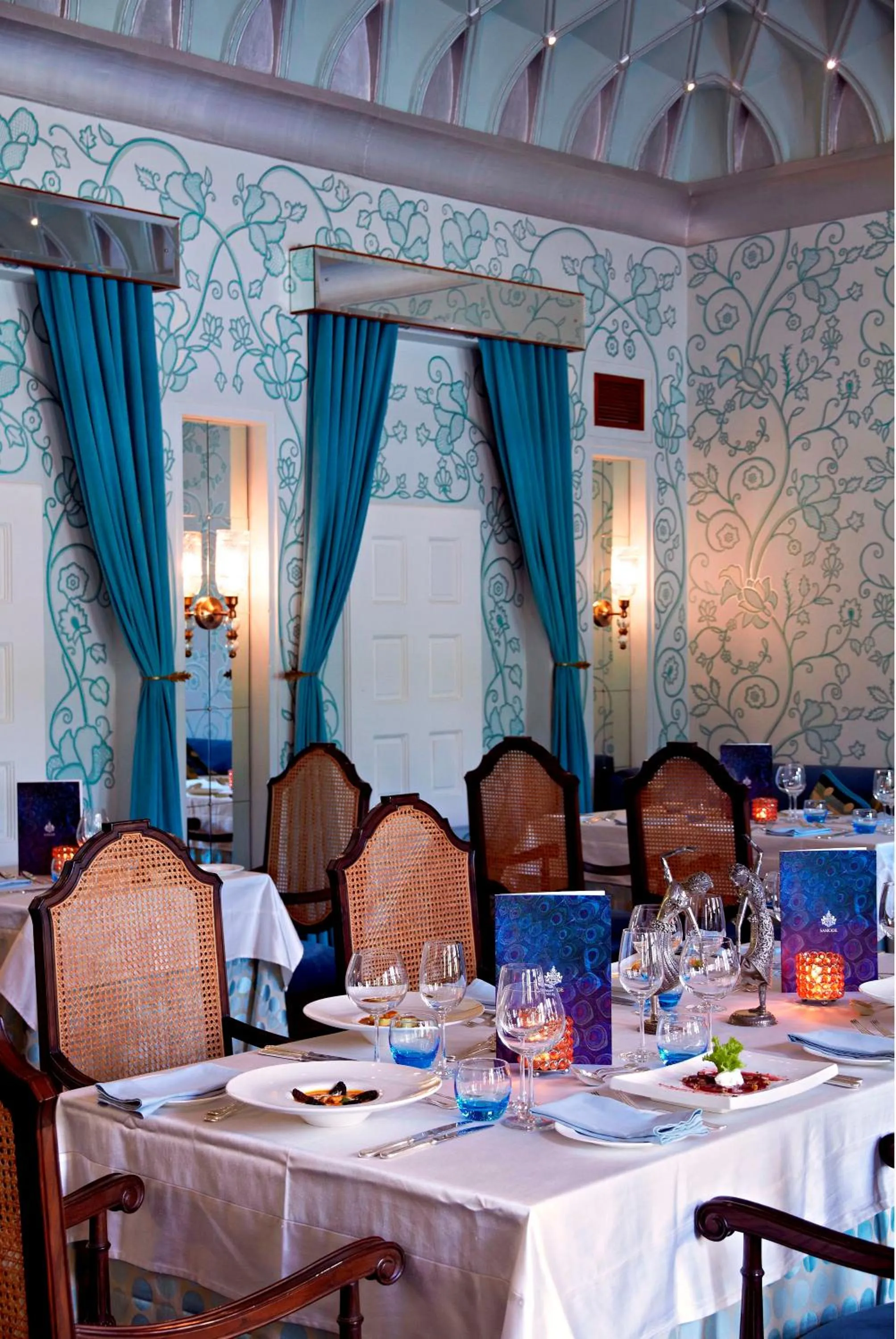 Restaurant/places to eat in Samode Palace