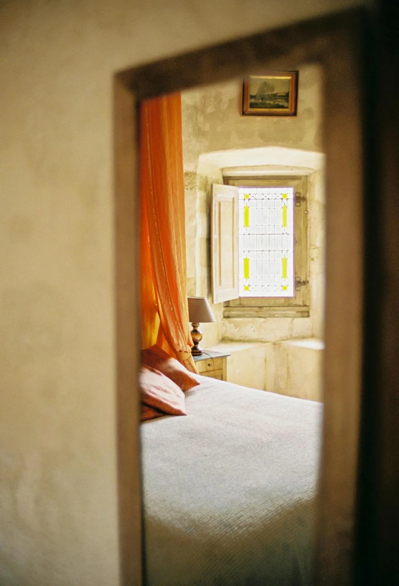 Bedroom, Bed in Château de la Cressonnière