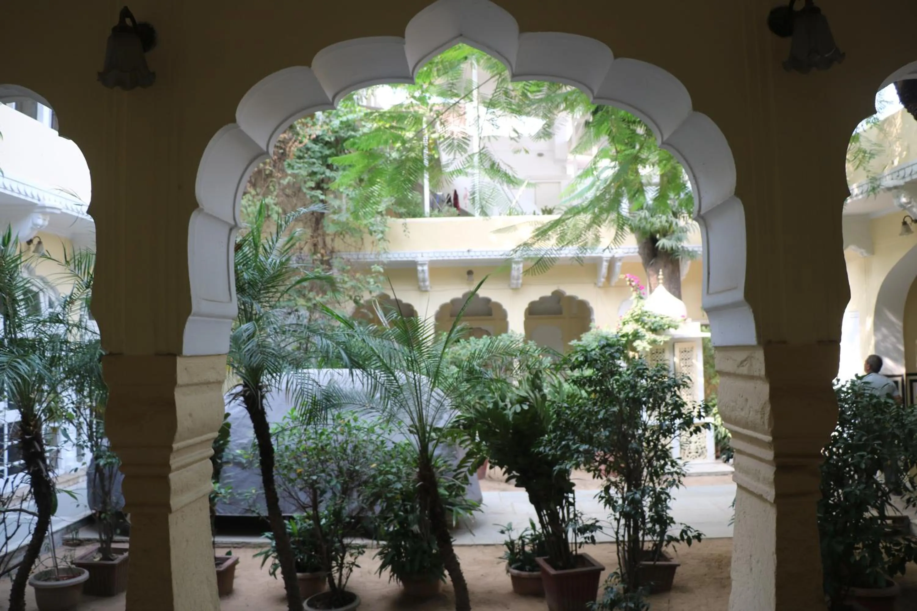 Garden in Khatu Haveli