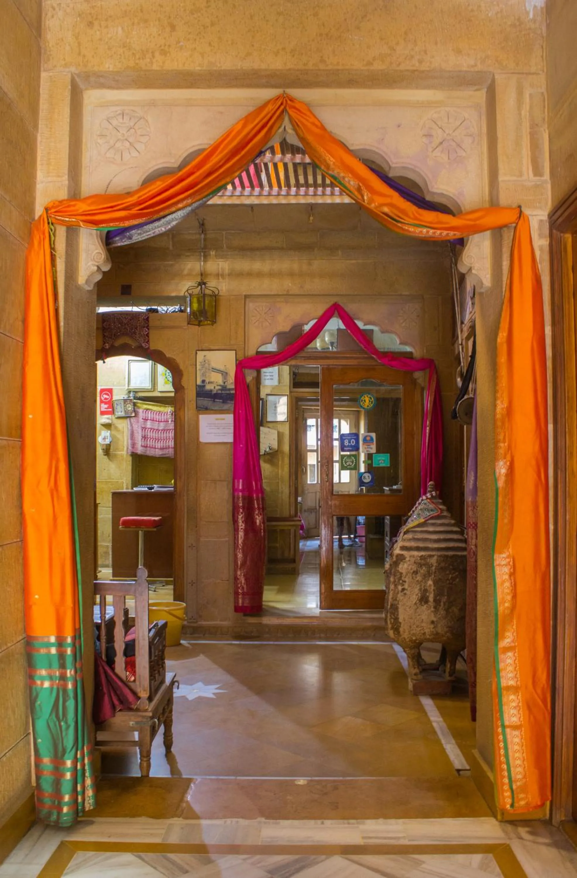 Facade/entrance in Shahi Palace Hotel Jaisalmer