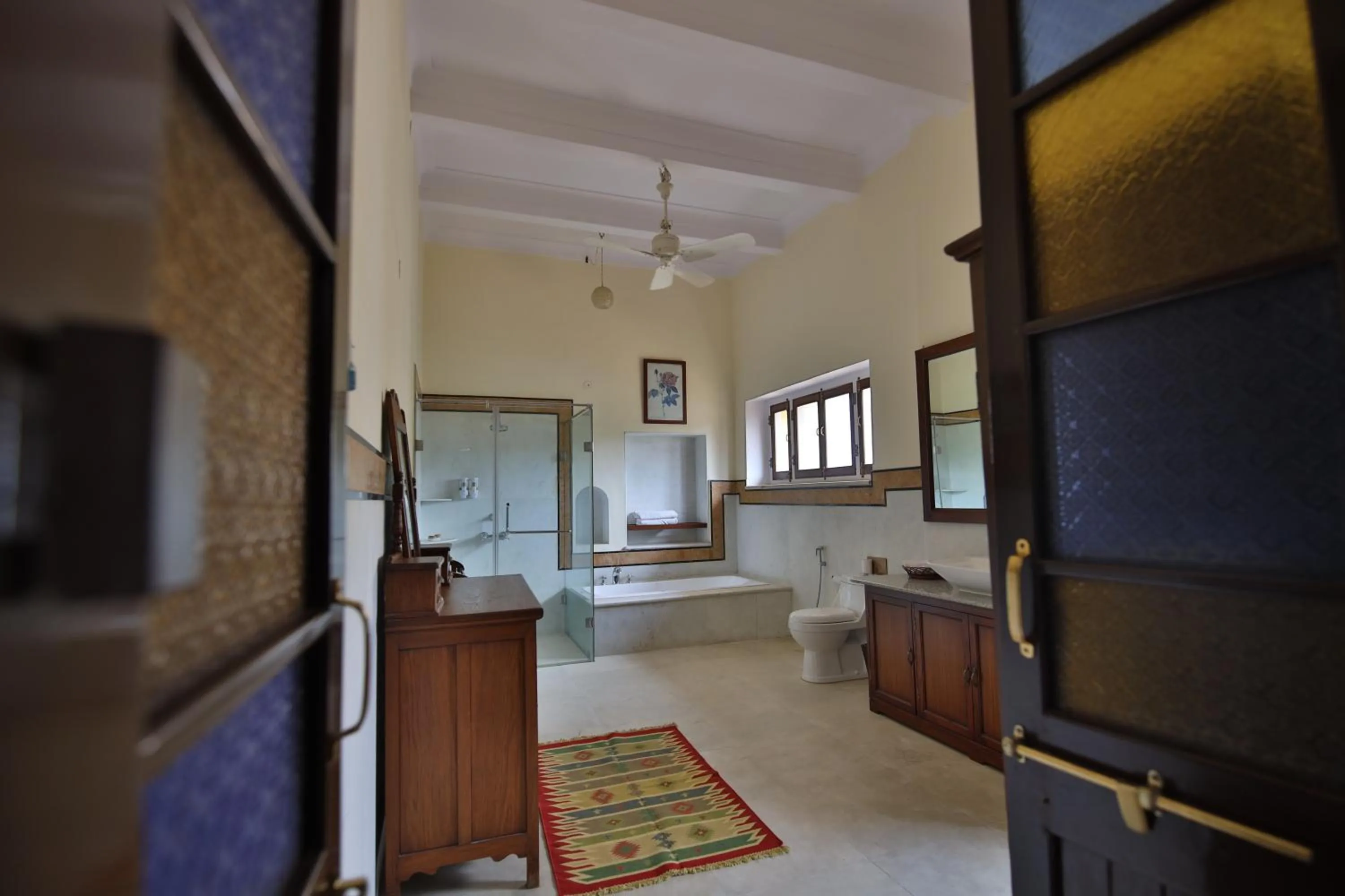 Bathroom in Roop Niwas Kothi, Near Mandawa