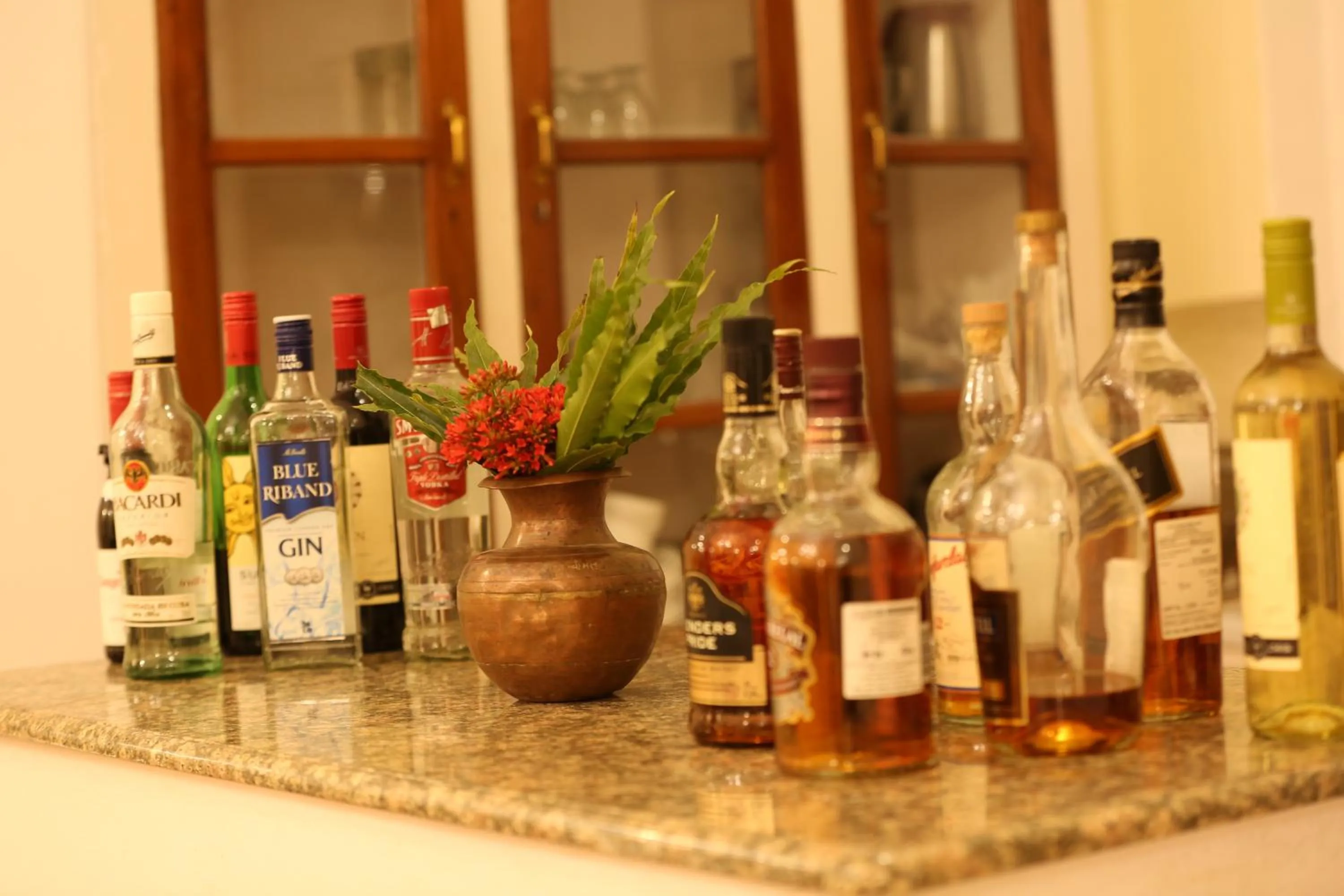 Alcoholic drinks in Roop Niwas Kothi, Near Mandawa