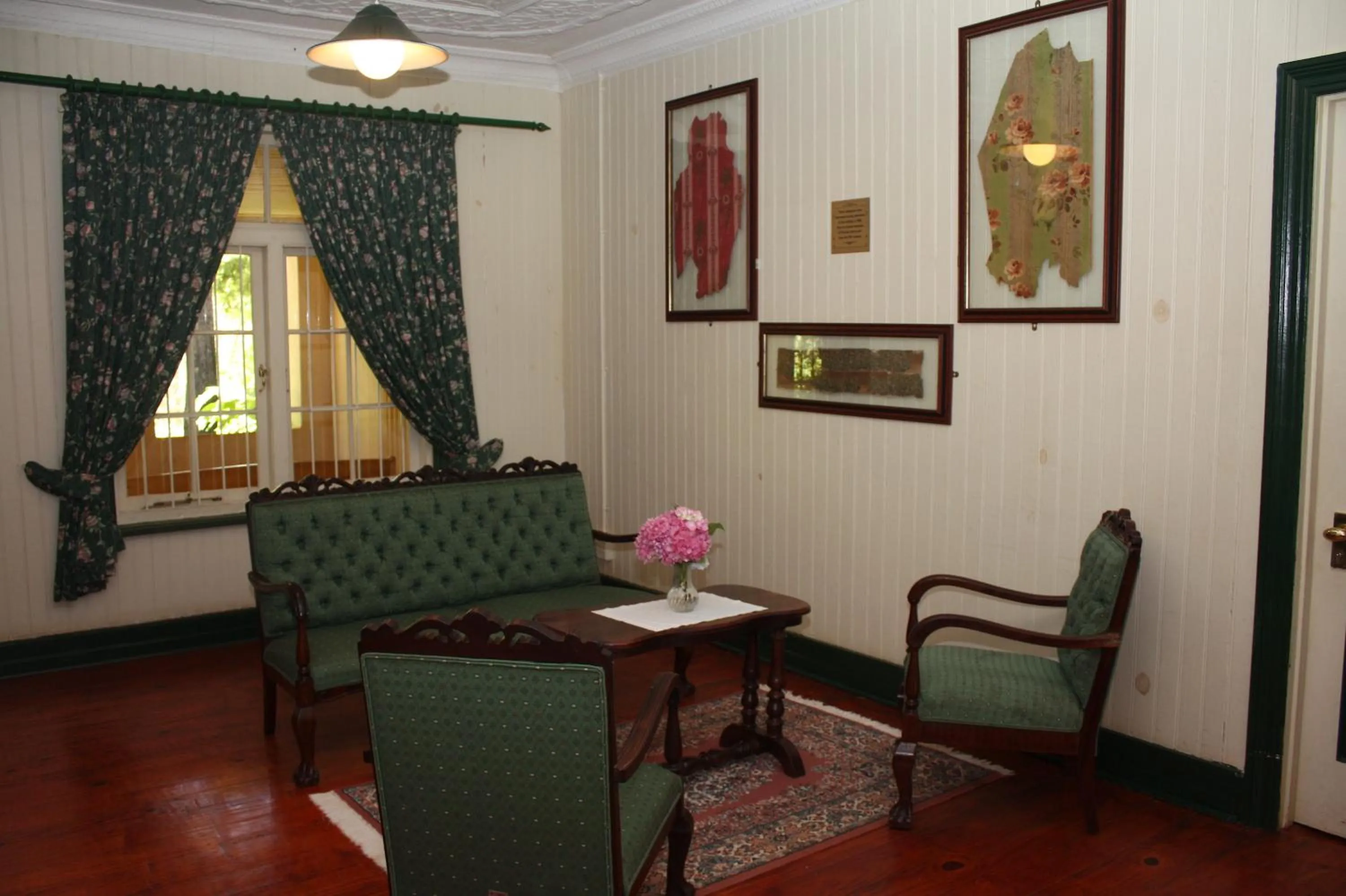 Seating area in The Royal Hotel Pilgrims Rest