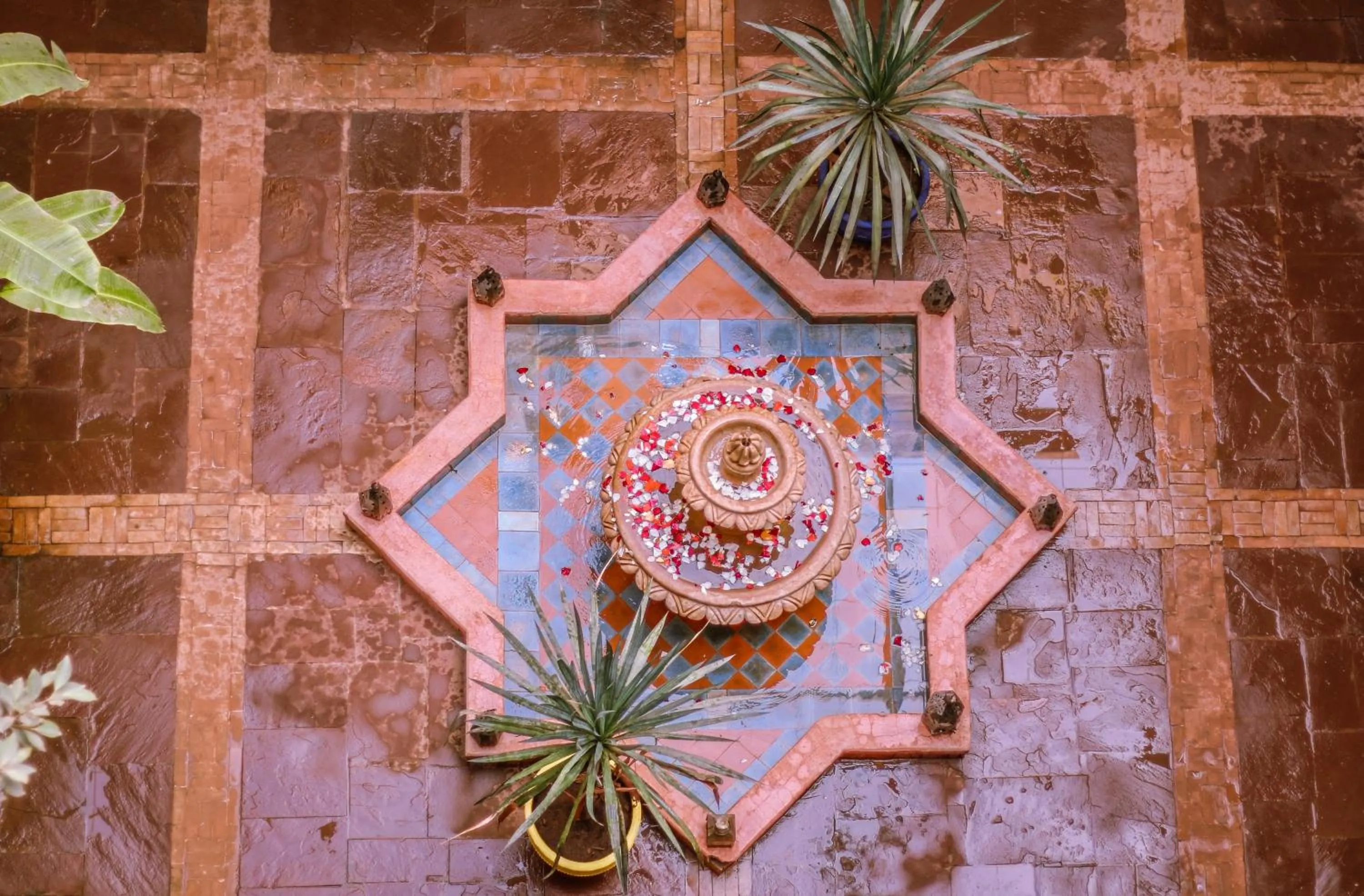 Landmark view in Riad Kasbah Omar