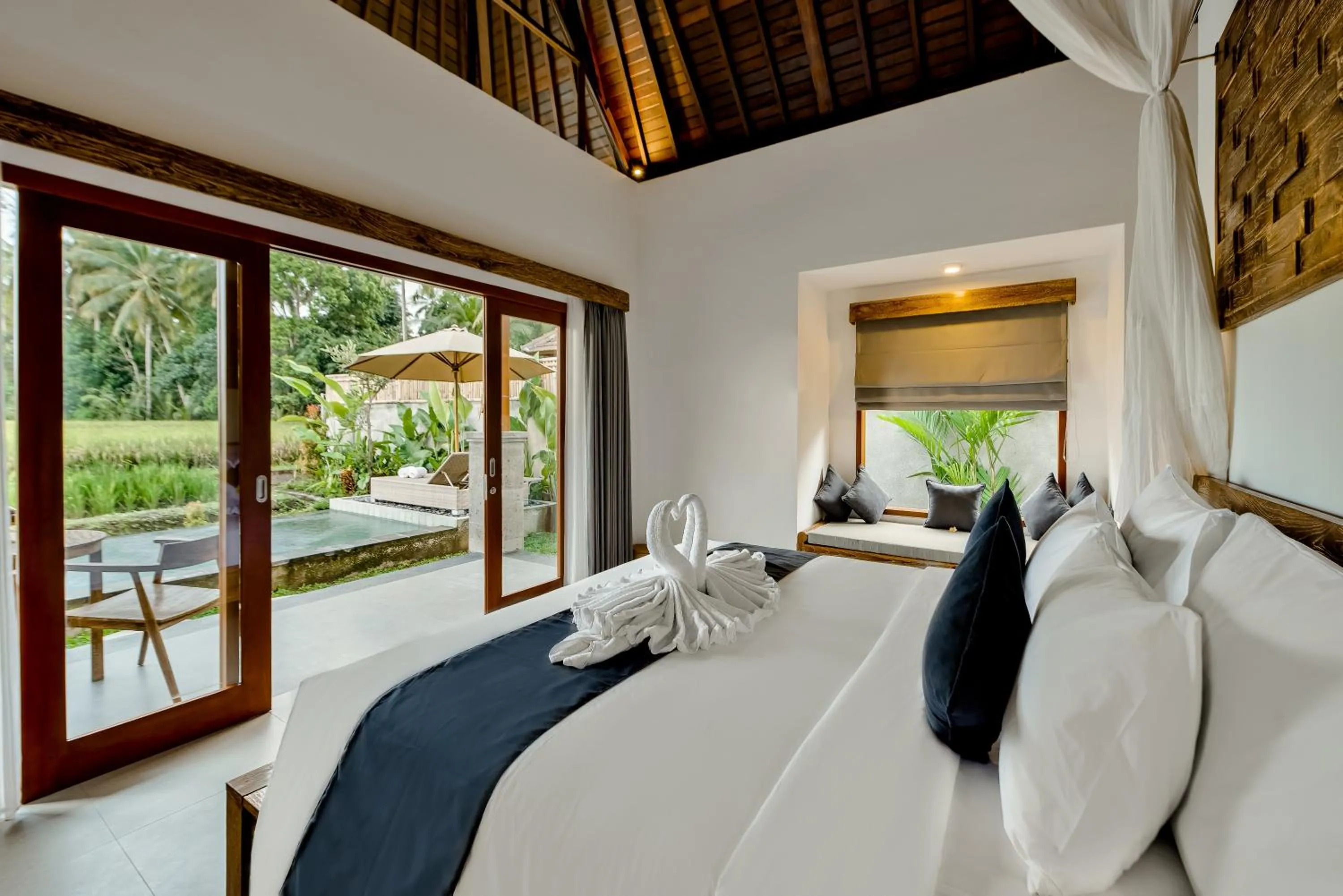 Bed in Poka Ubud Hidden Paradise & Spa by EPS