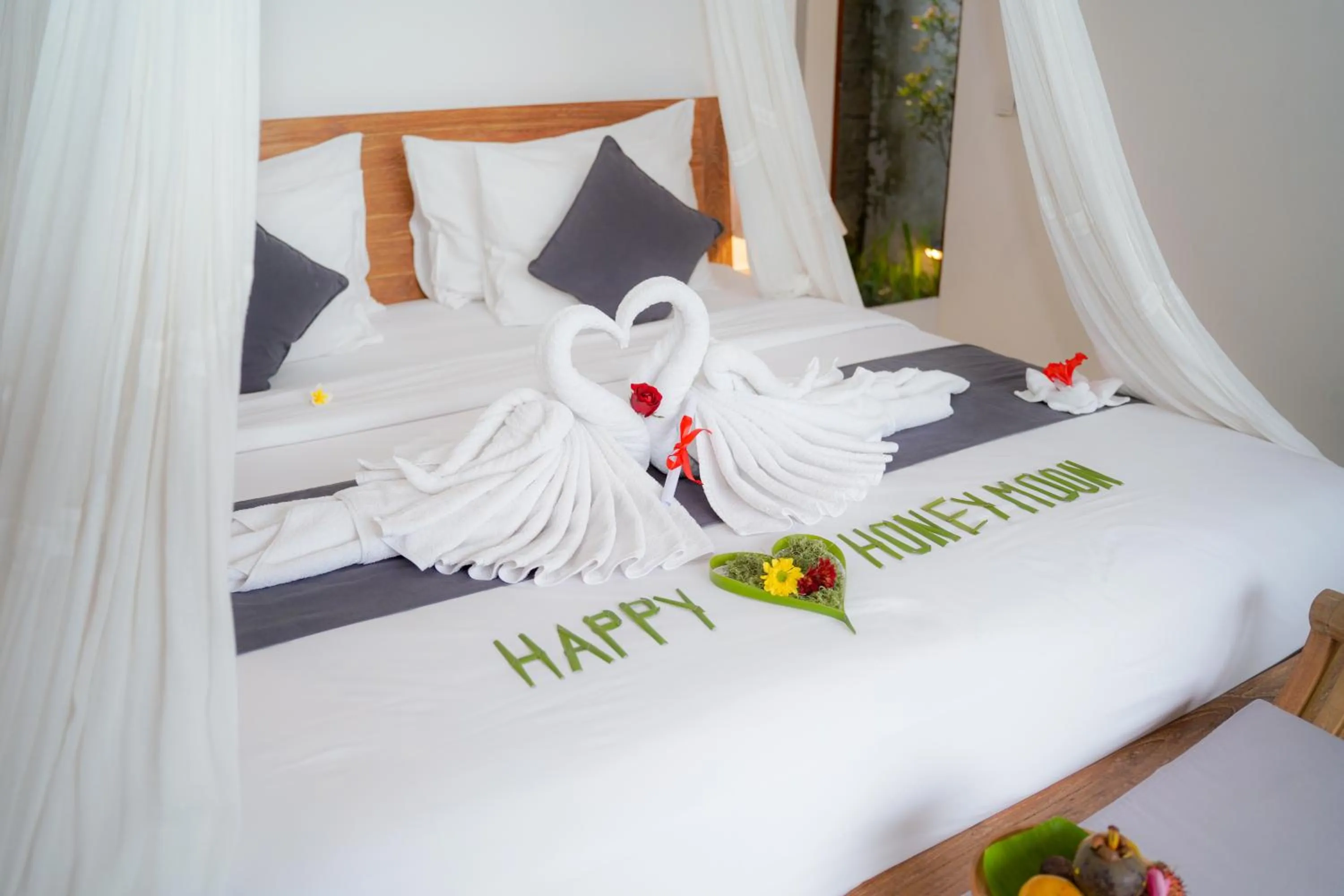 Bed in Poka Ubud Hidden Paradise & Spa by EPS