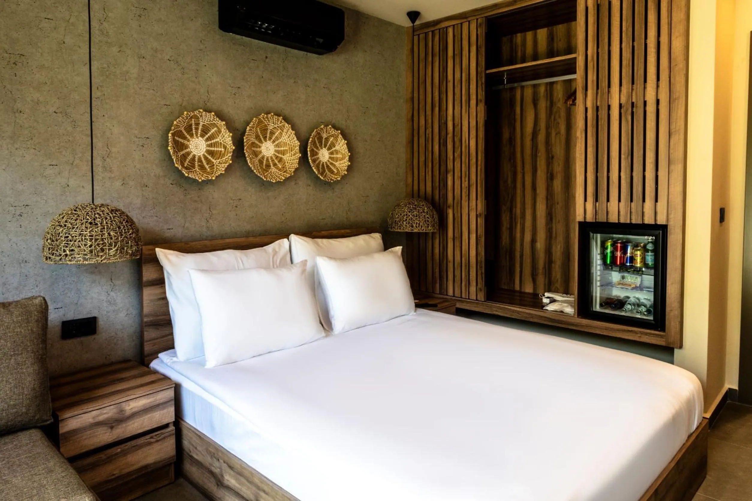 Bedroom, Bed in KHAI HOTEL BODRUM