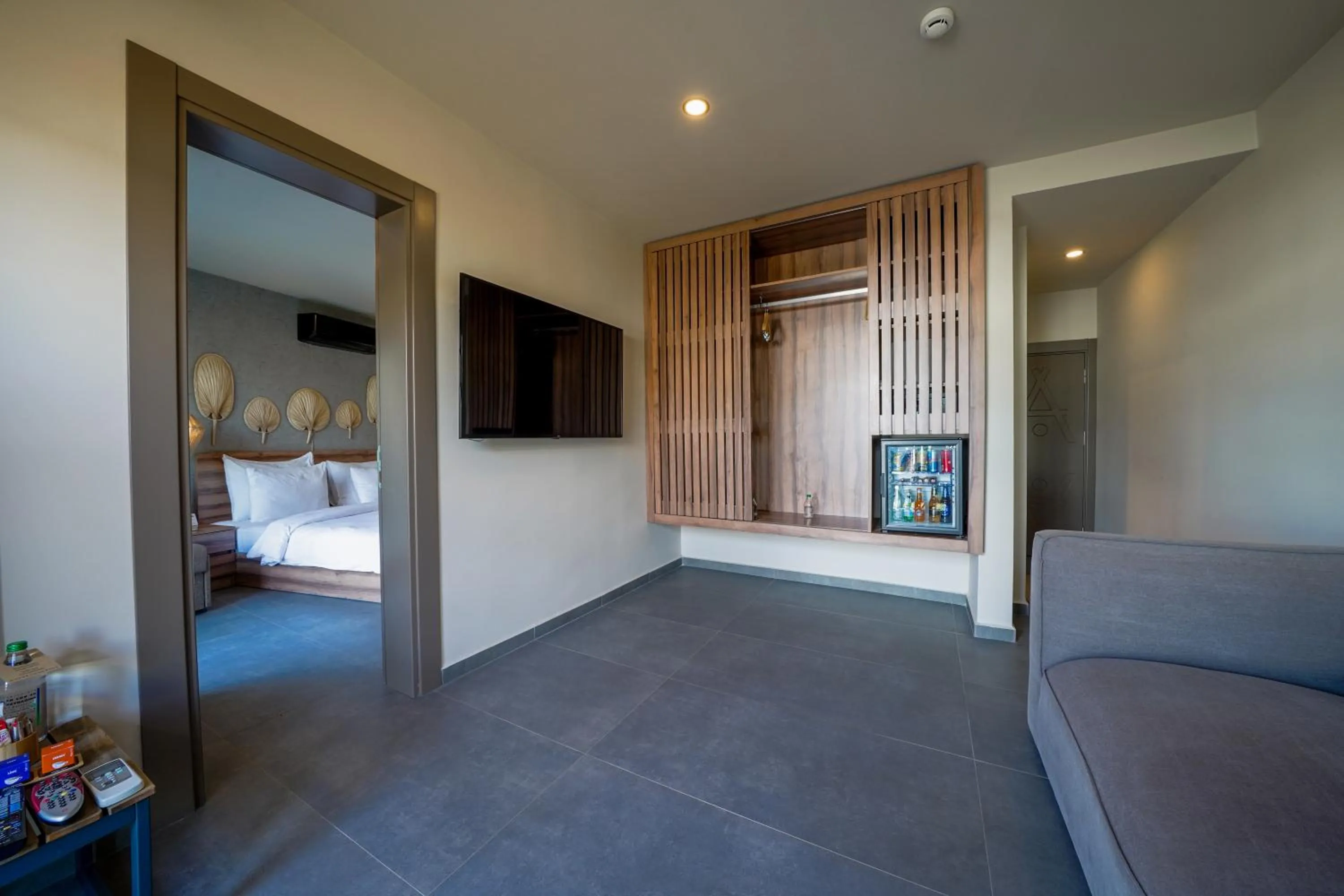 Bed in KHAI HOTEL BODRUM