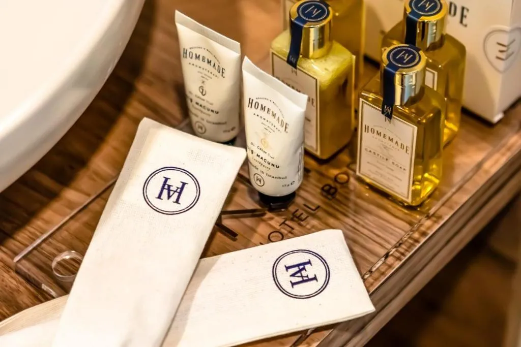 Shower in KHAI HOTEL BODRUM